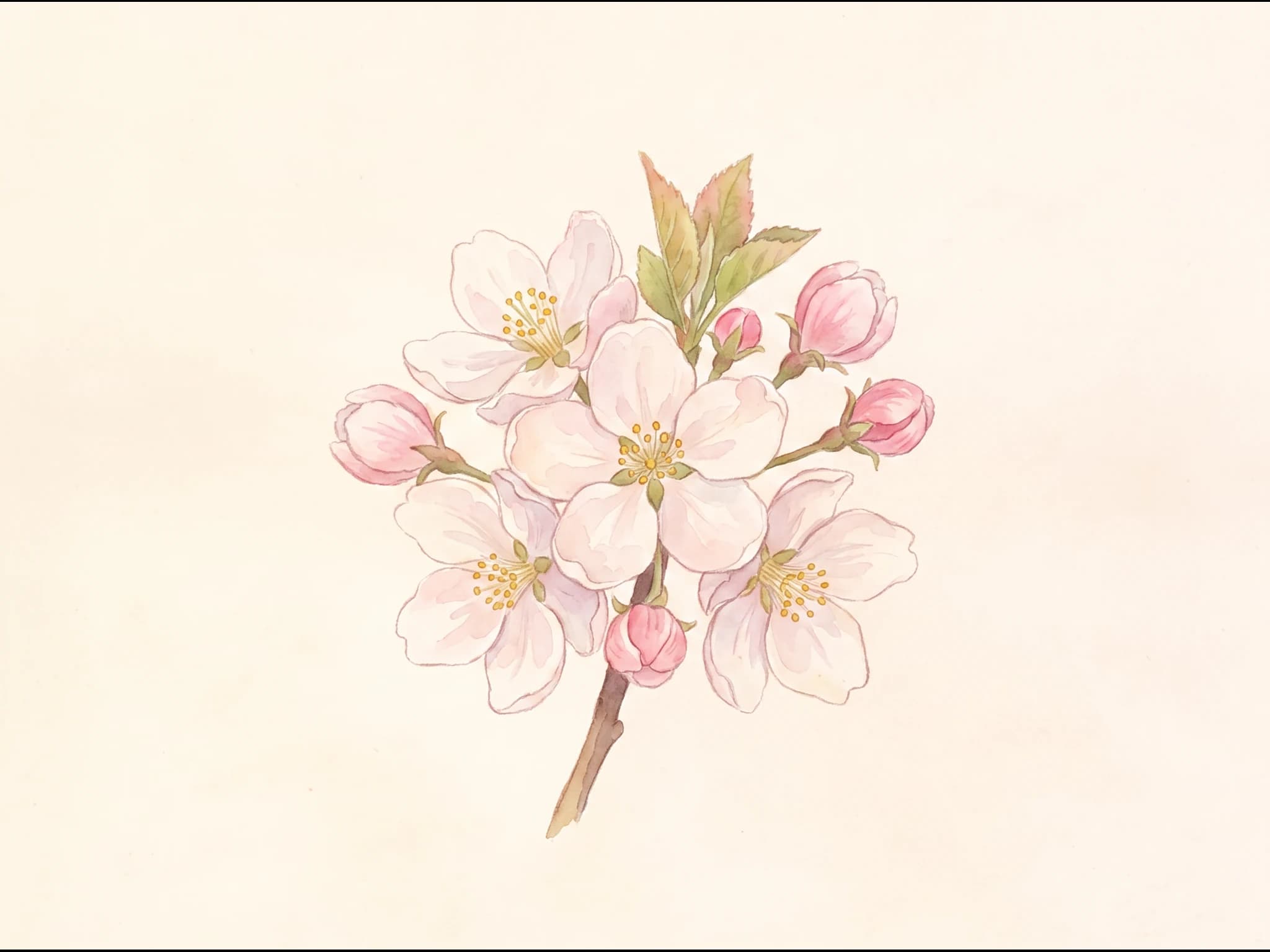 Manzano Starking (Red Delicious) — Flor