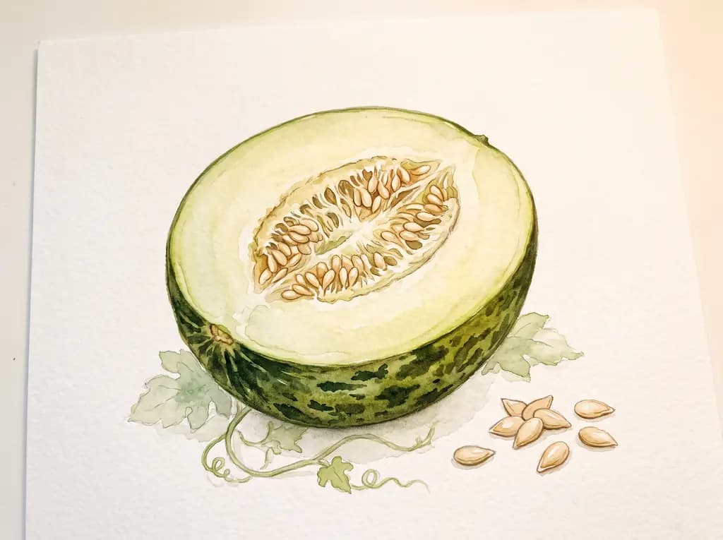 Melón Piel de Sapo — Semillas
