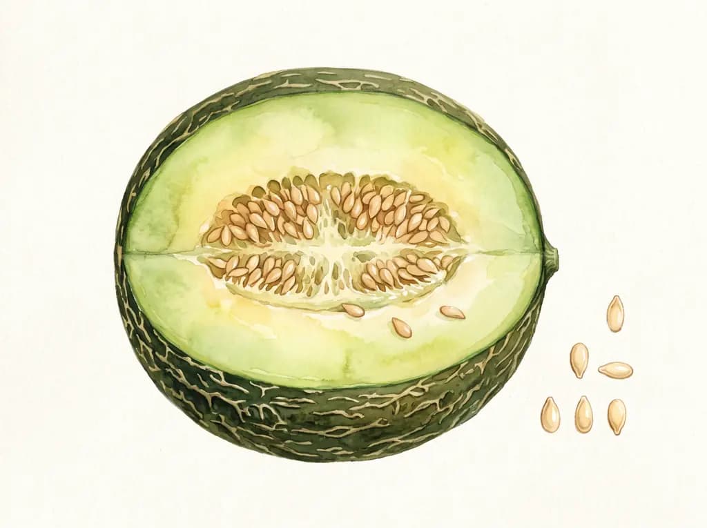 Melón Tendral negro — Semillas