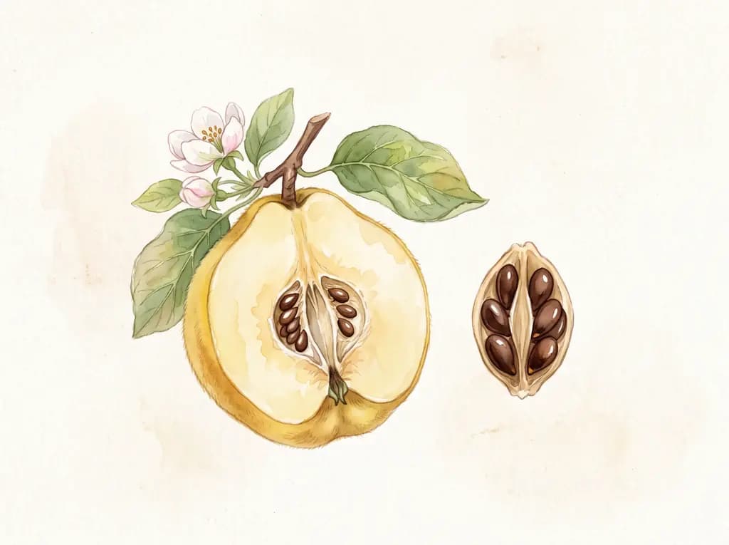 Membrillo — Semillas