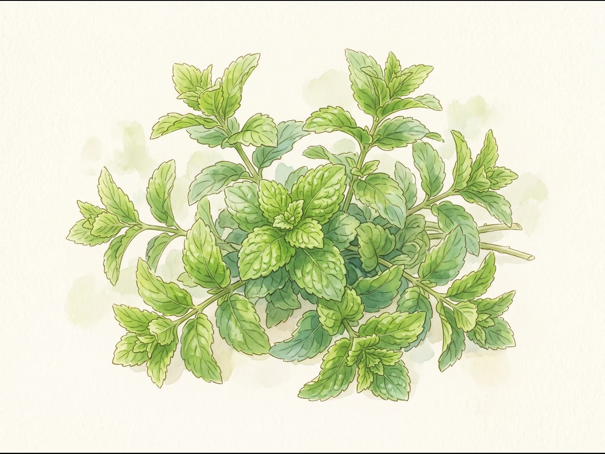 Menta marroquí — Fruto