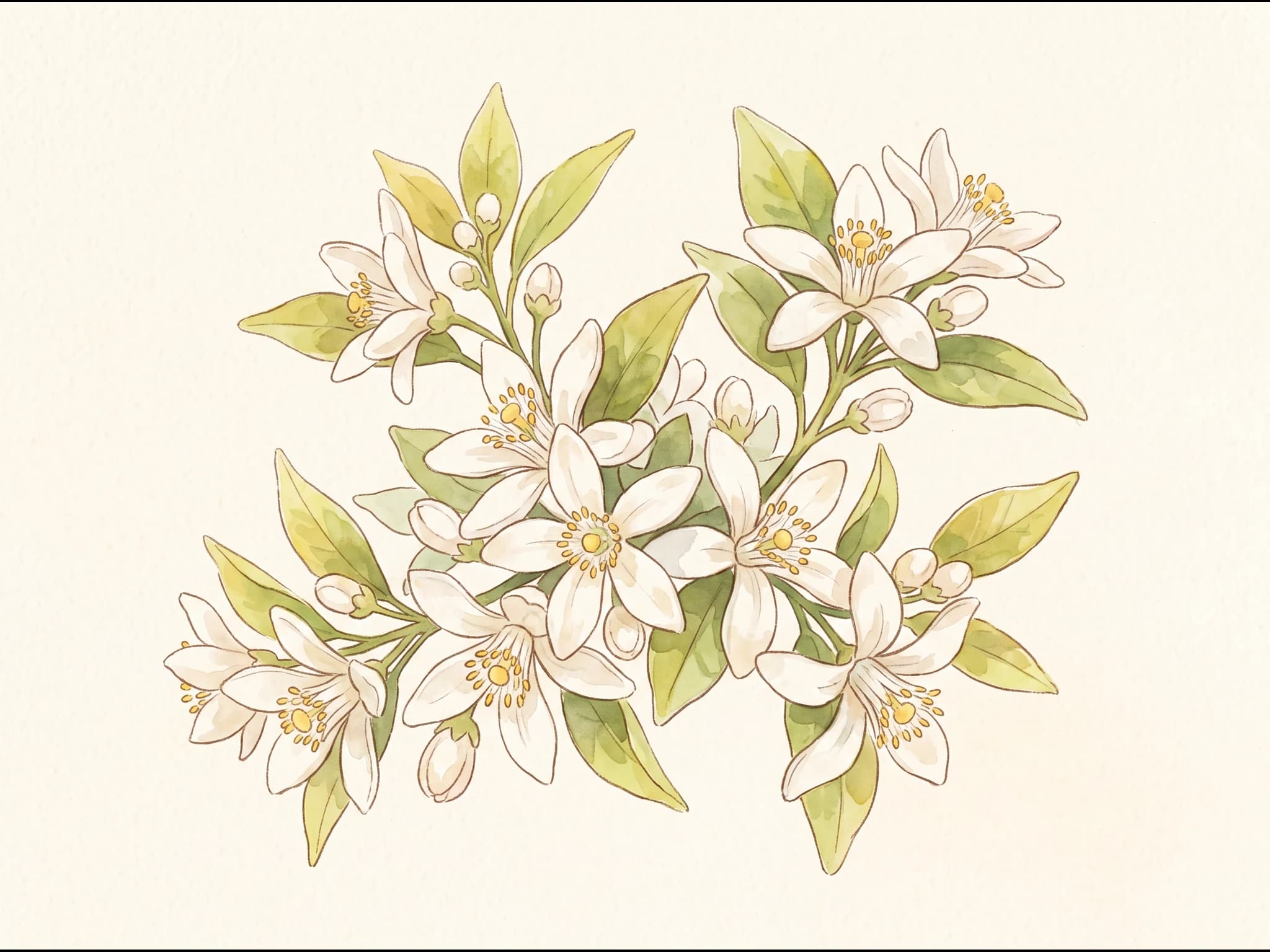 Naranjo Sanguino Moro — Flor