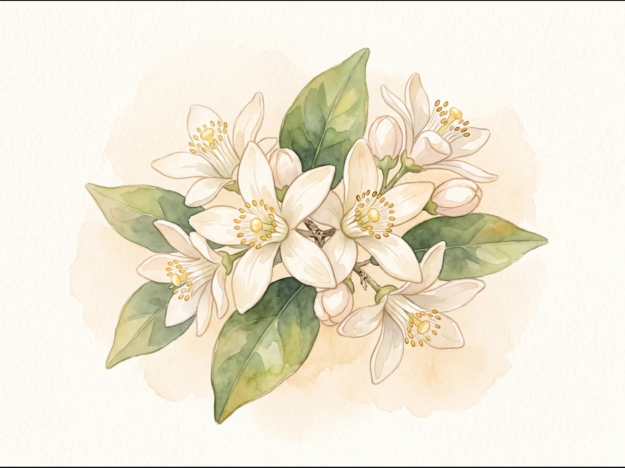 Naranjo Valencia Late — Flor