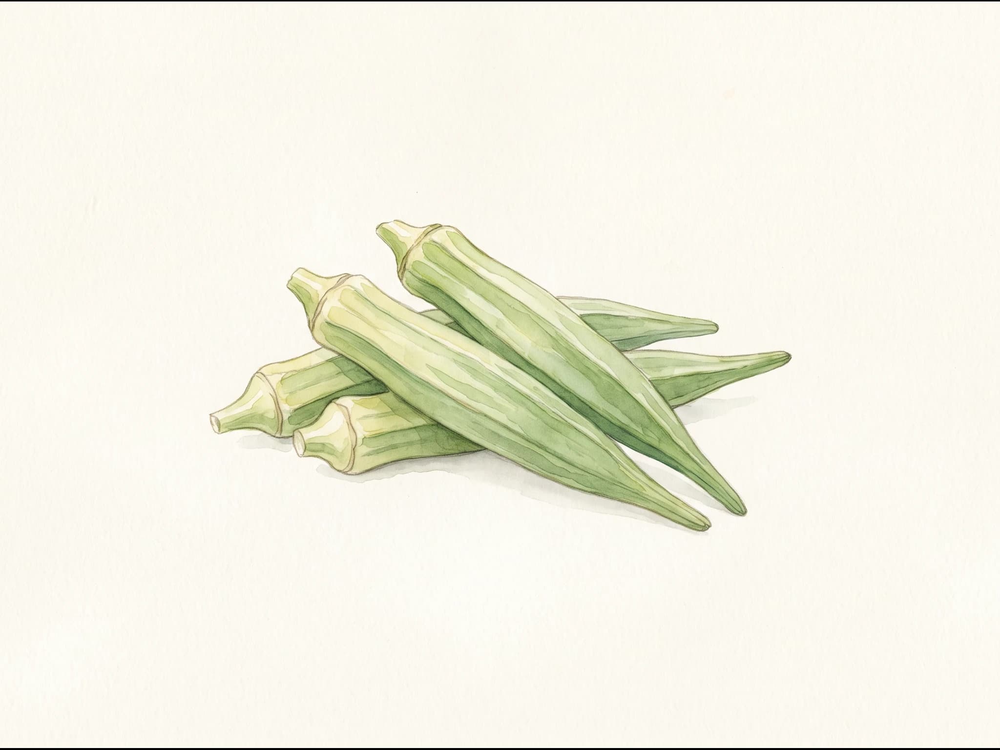 Okra (quimbombó) — Fruto