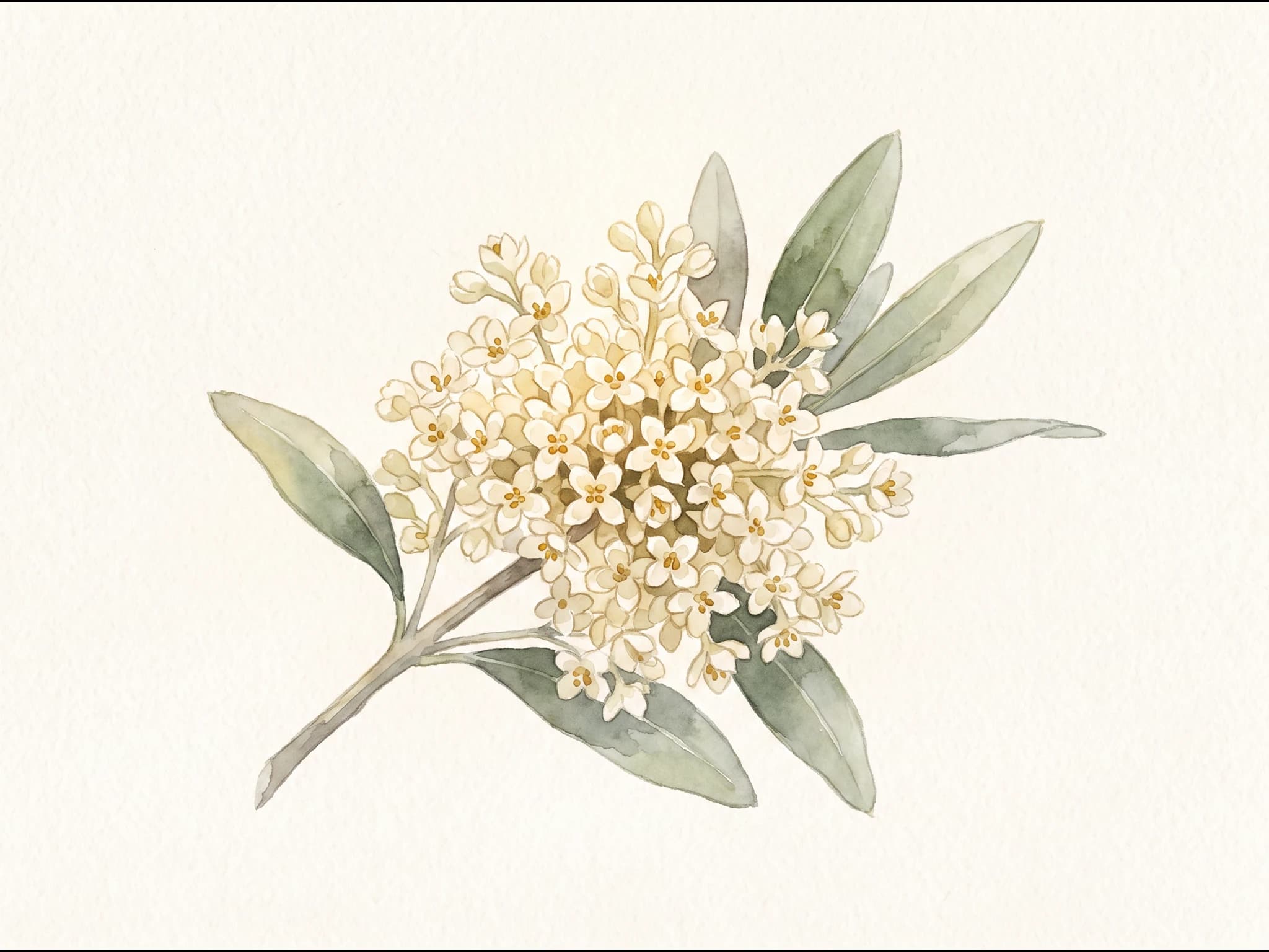 Olivo Empeltre — Flor