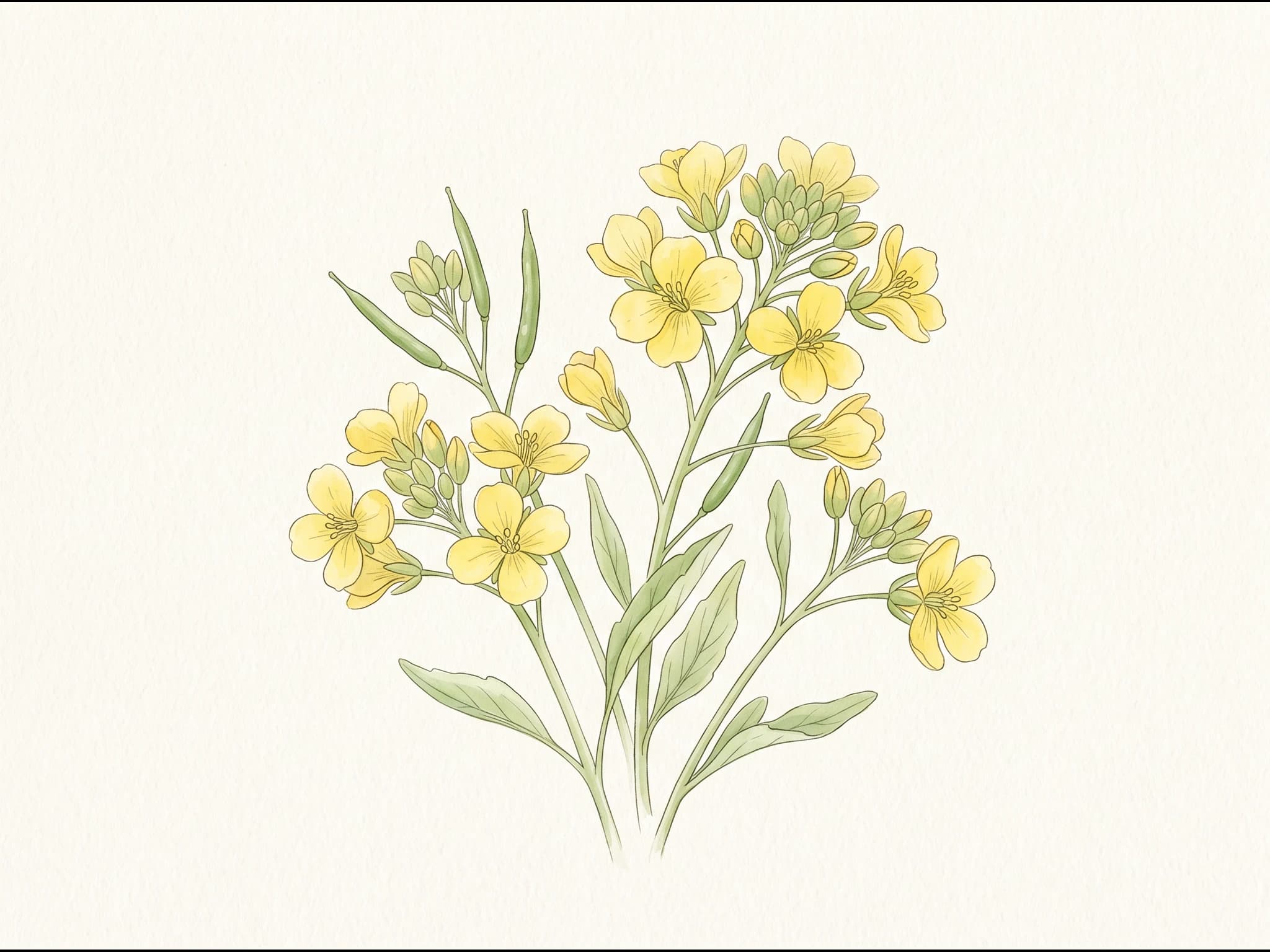 Pak Choi — Flor