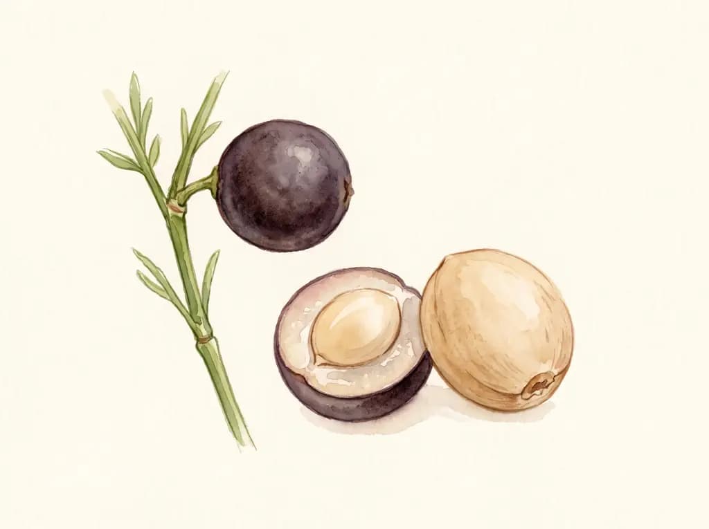 Palmera Rhapis (dama) — Semillas