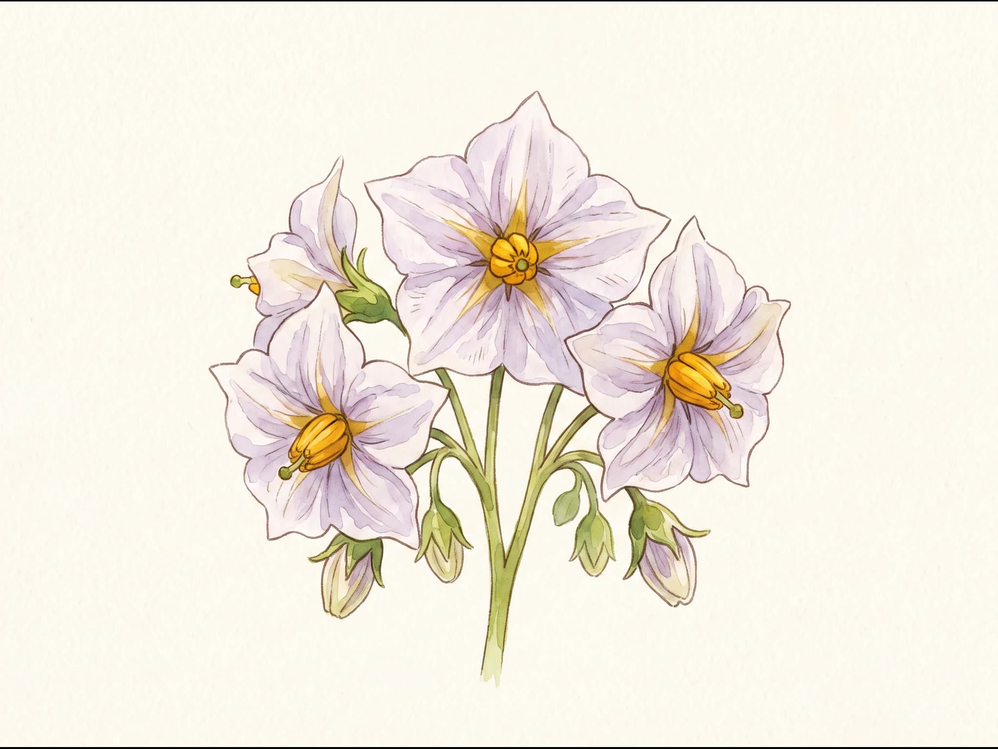 Patata Agria — Flor