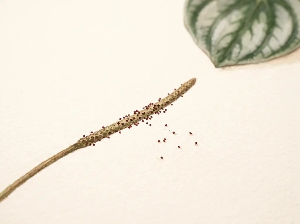 Peperomia sandía — Semillas