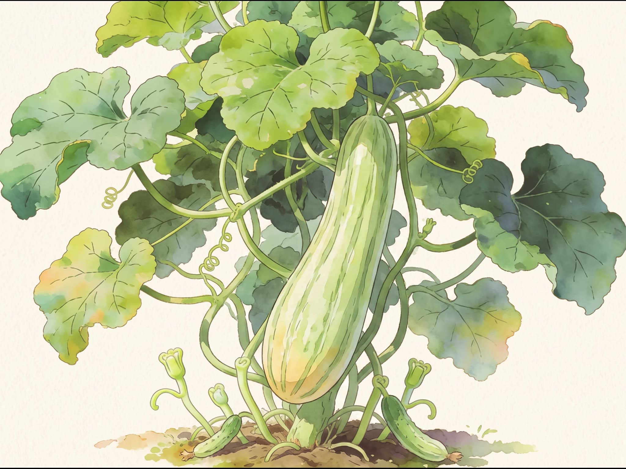 Pepino Armenio — Fruto
