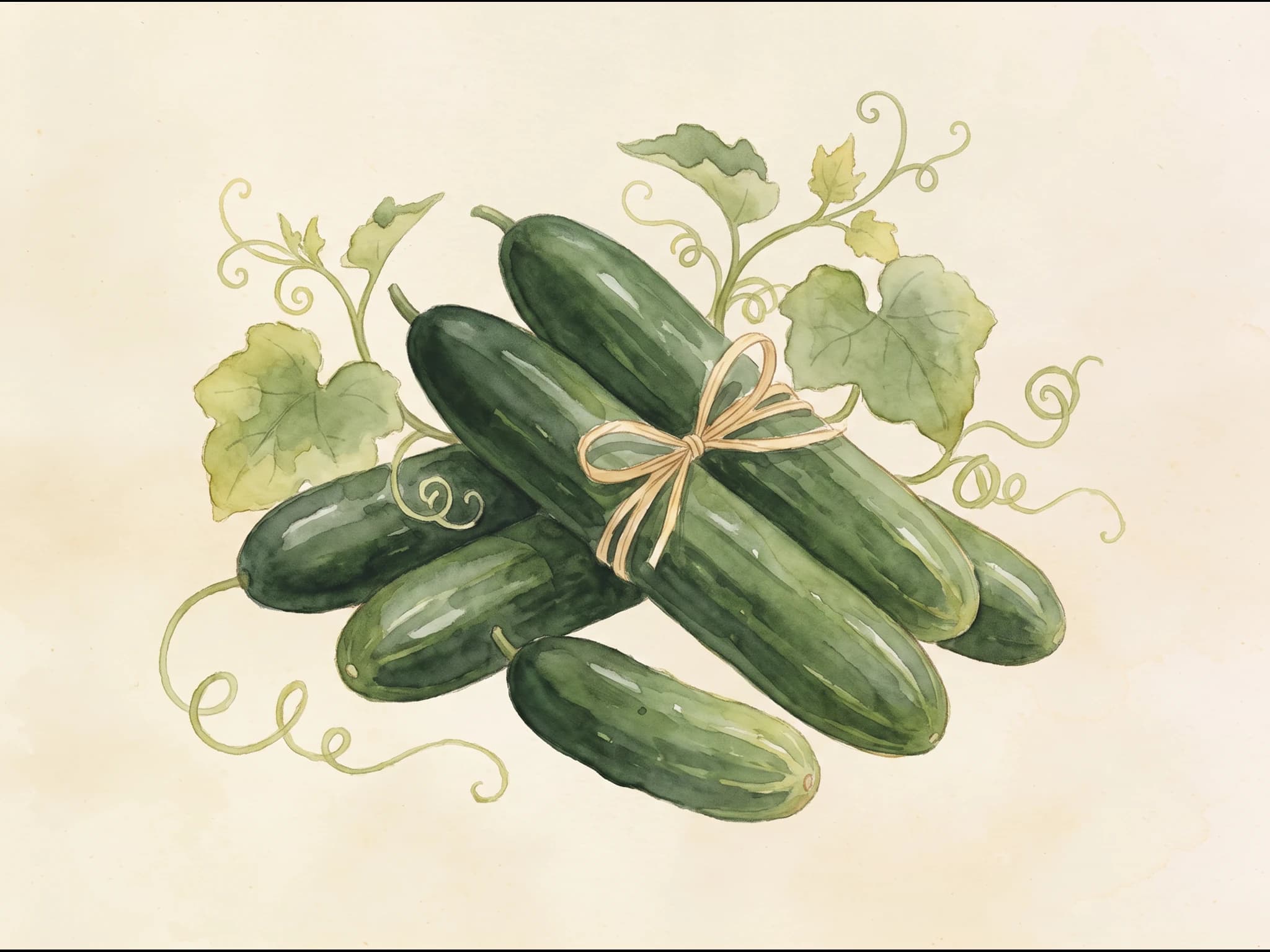 Pepino holandés — Fruto