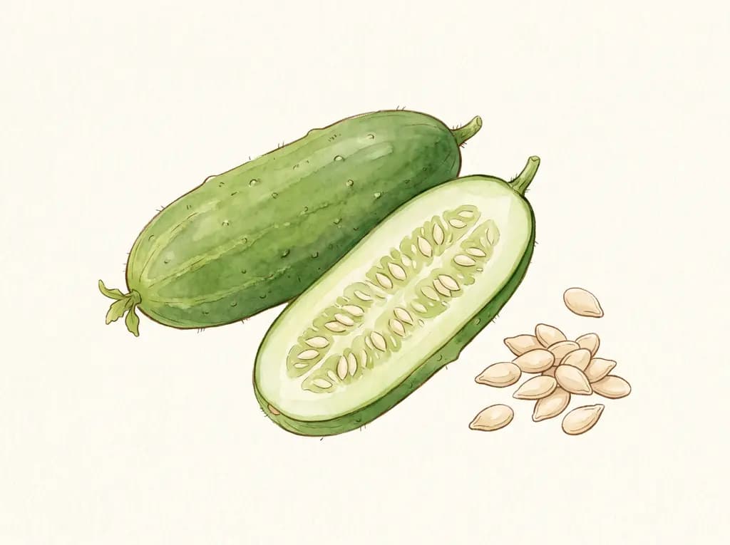 Pepino mini snack — Semillas