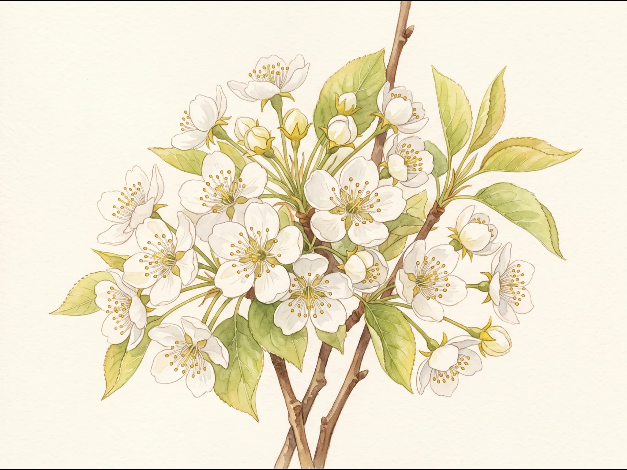 Peral Williams (Bartlett) — Flor