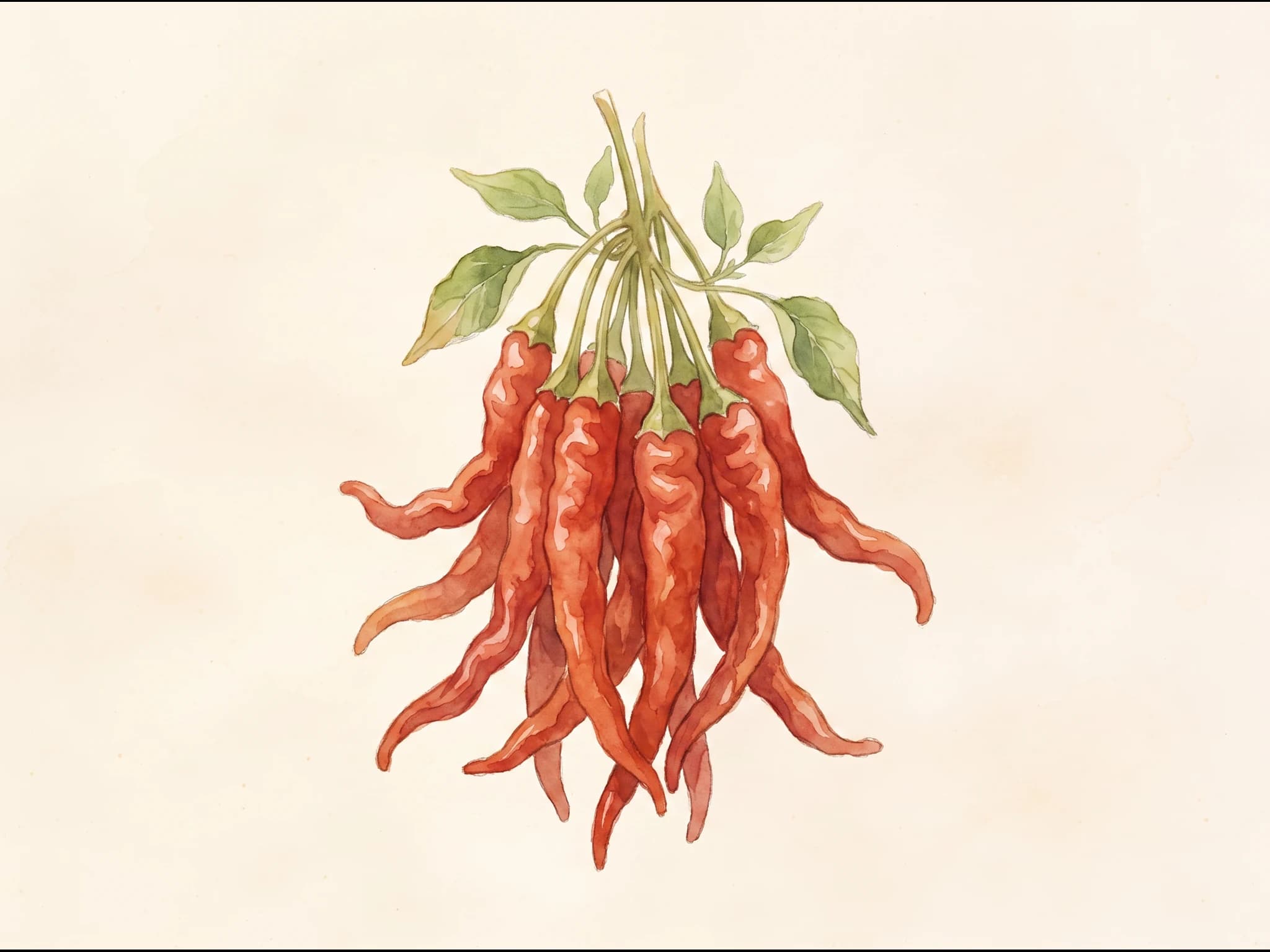Guindilla de Cayena — Fruto
