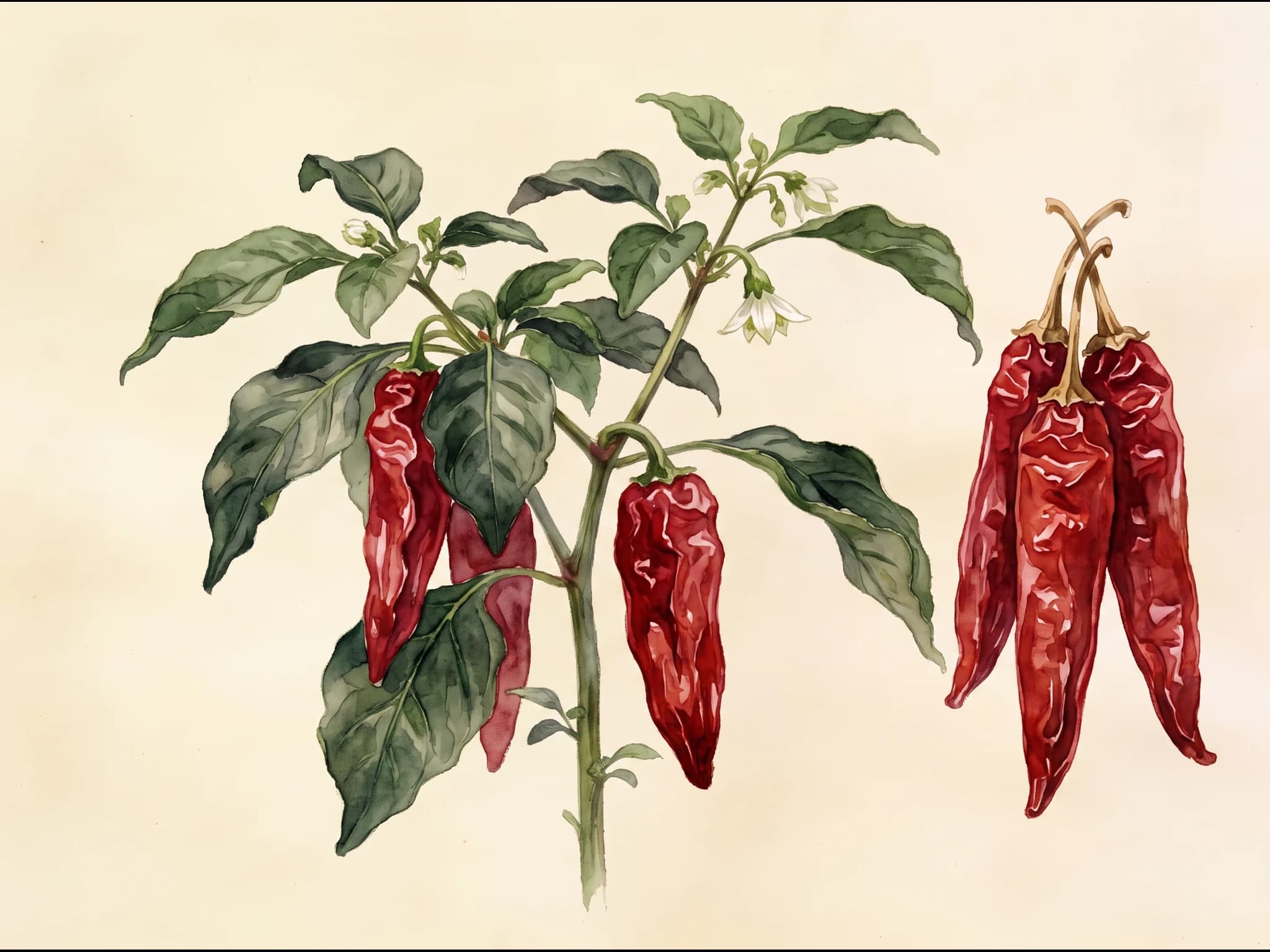 Pimiento choricero — Fruto