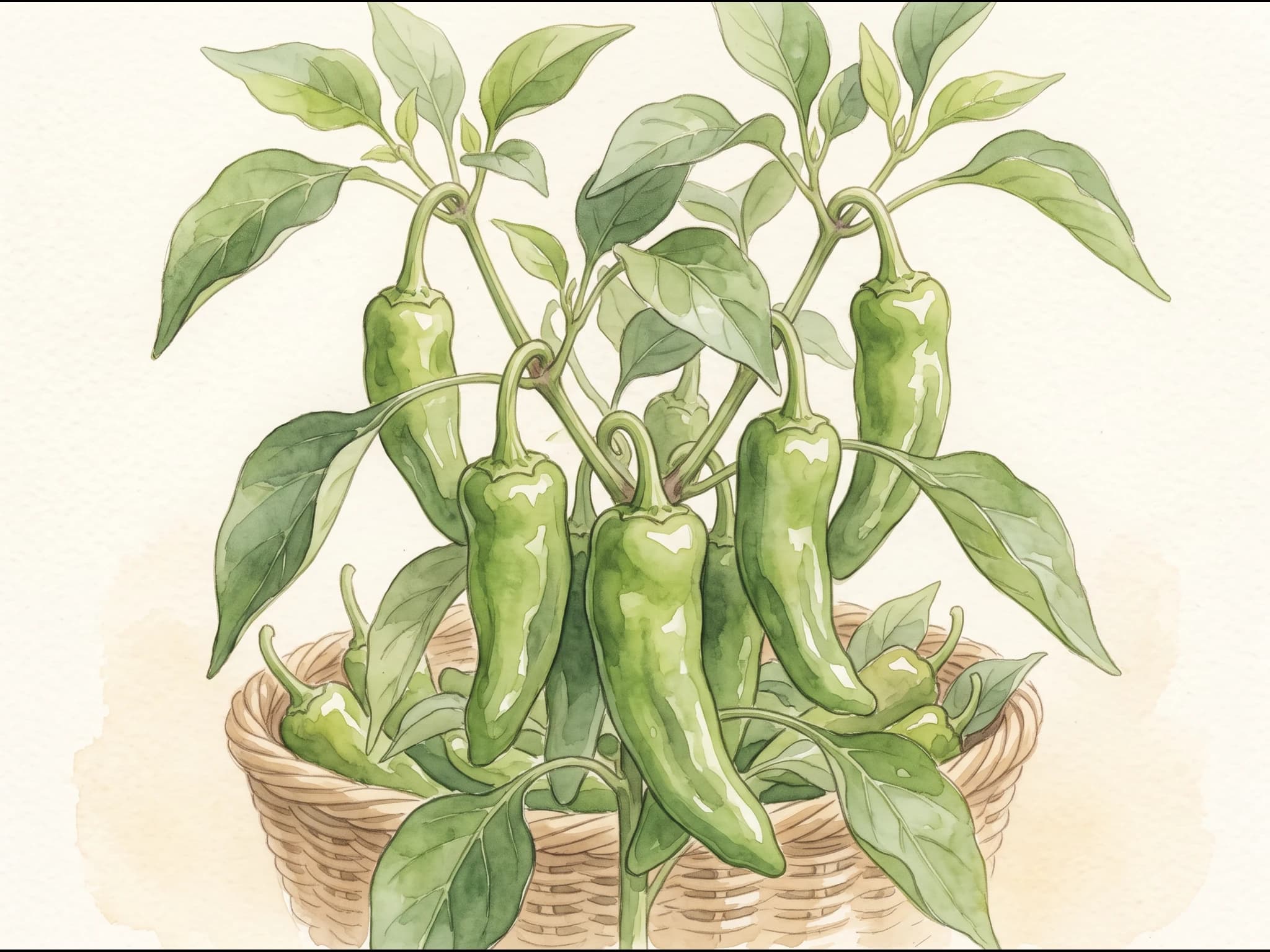 Pimiento de Gernika — Fruto