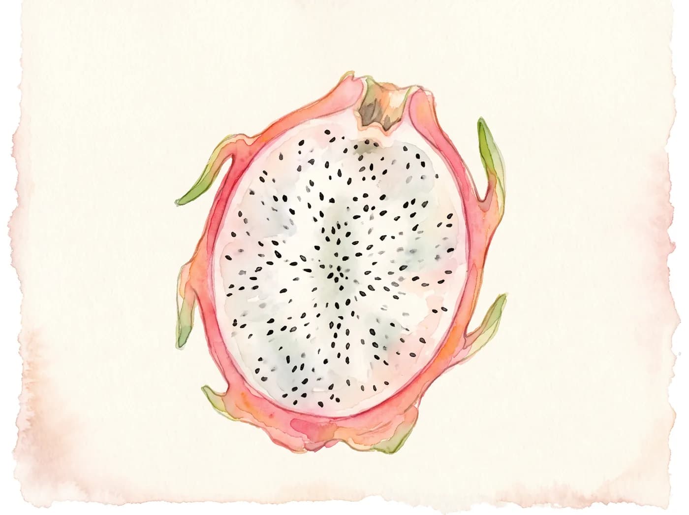 Pitaya (fruta del dragón) blanca — Semillas