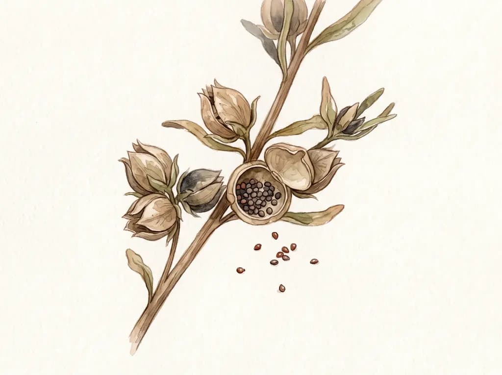 Portulaca de flor — Semillas