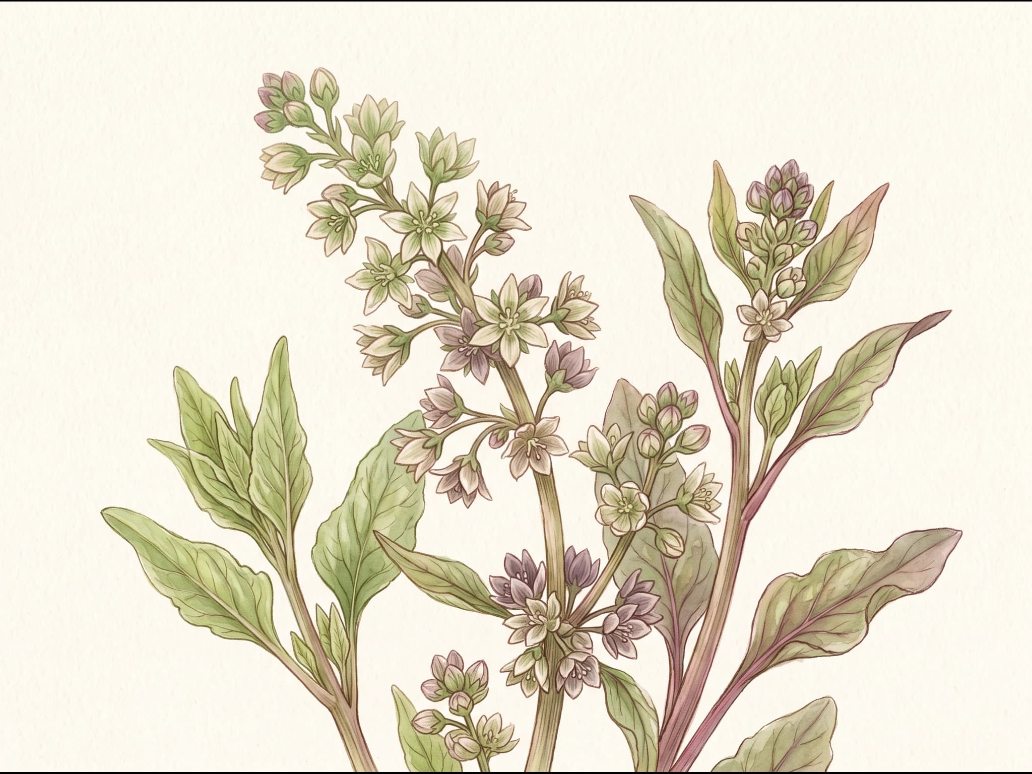 Remolacha Chioggia — Flor
