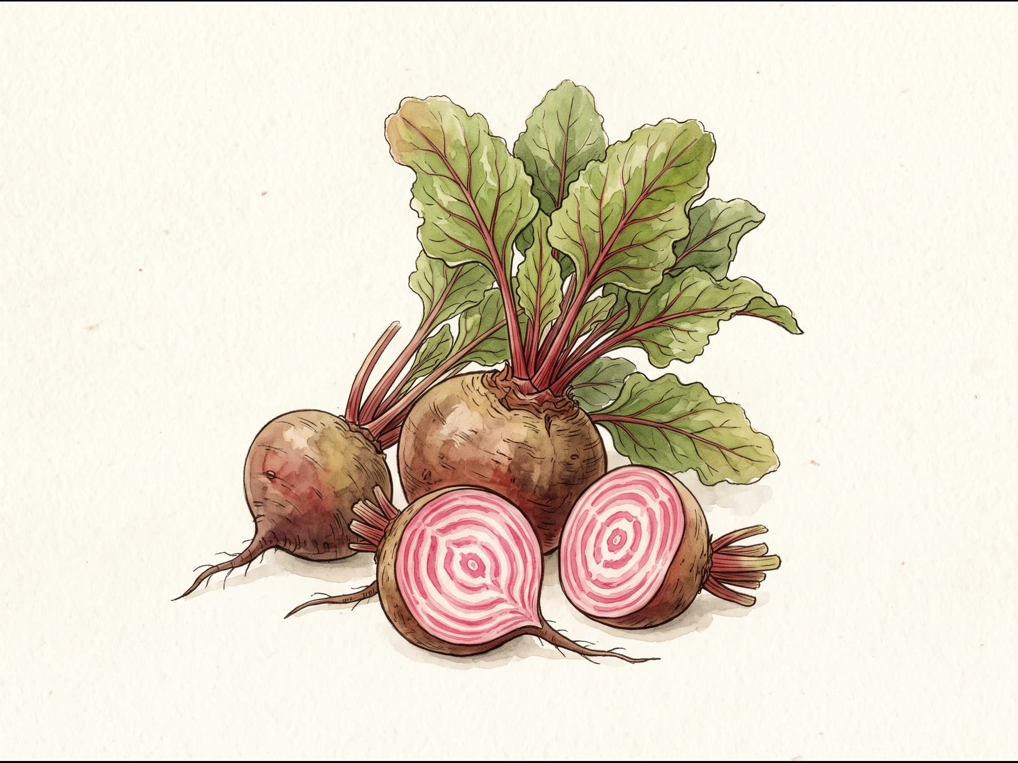 Remolacha Chioggia — Fruto