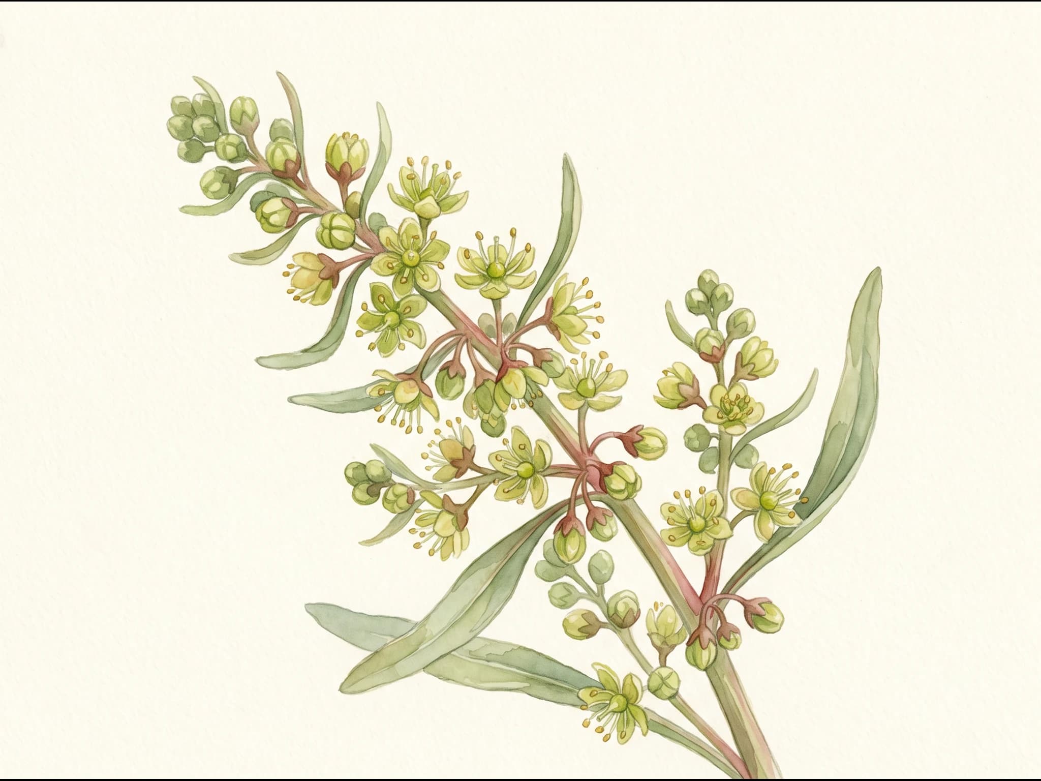 Remolacha dorada — Flor