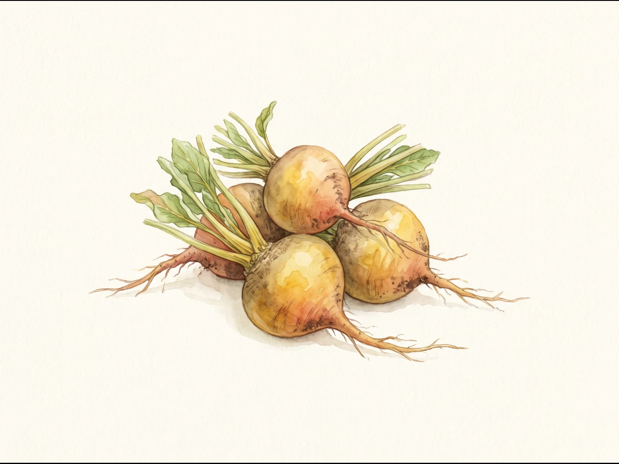 Remolacha dorada — Fruto