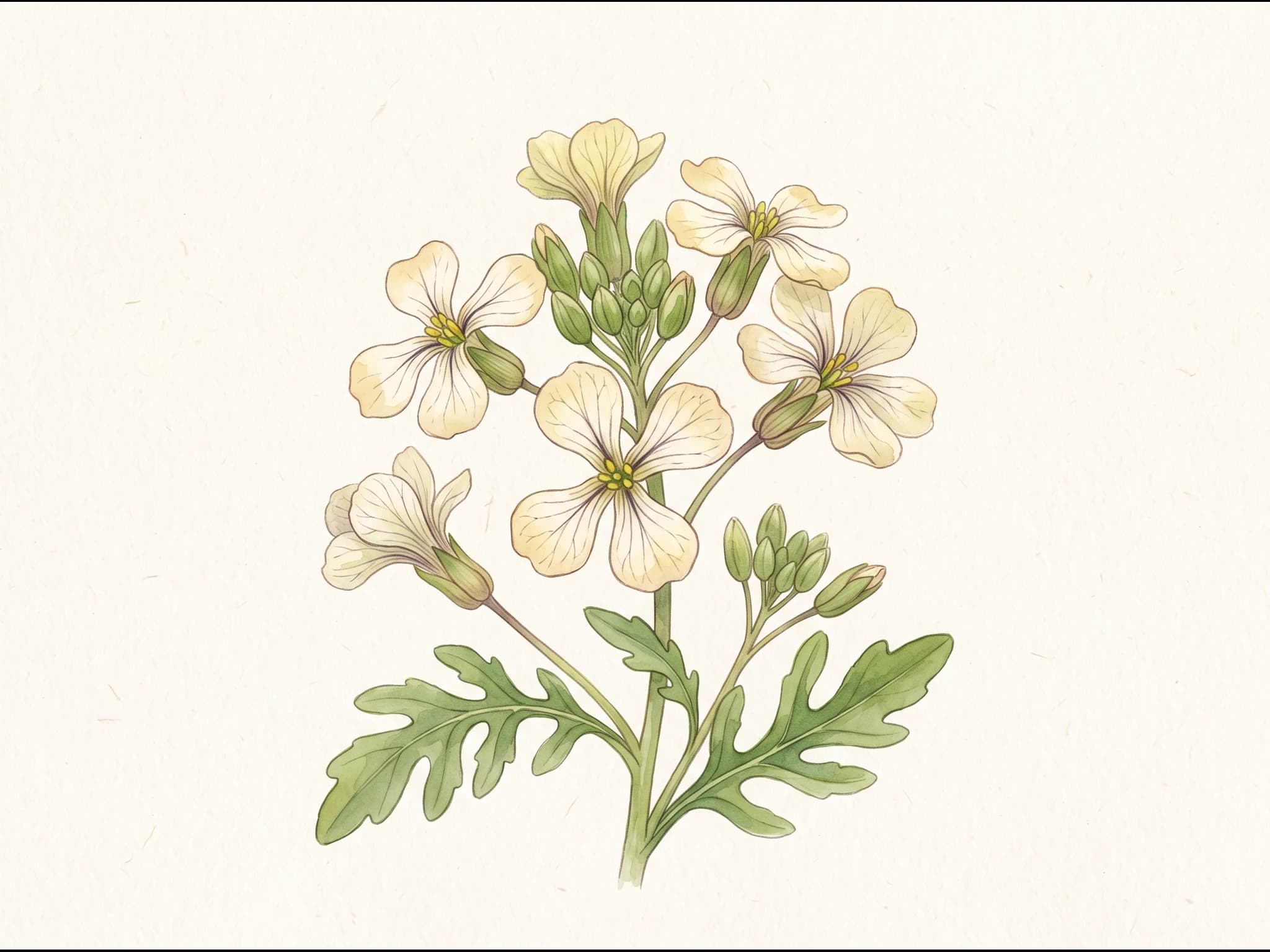 Rúcula — Flor