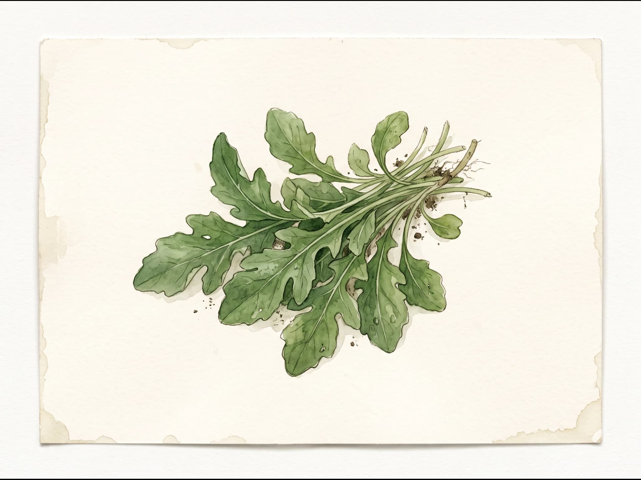 Rúcula — Fruto