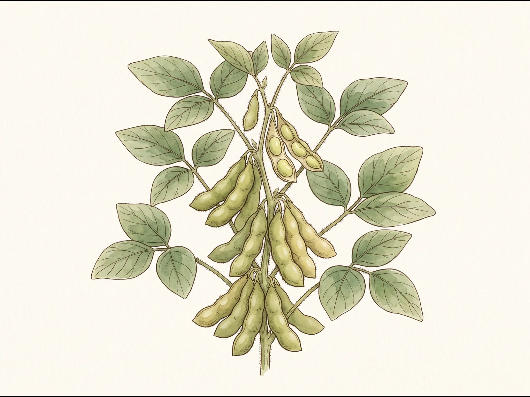 Soja Edamame — Fruto