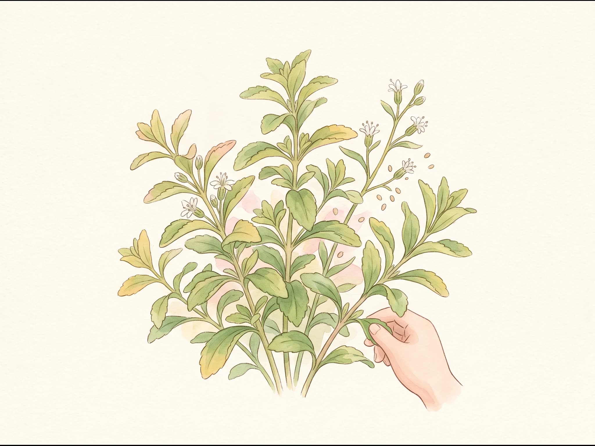 Stevia — Fruto