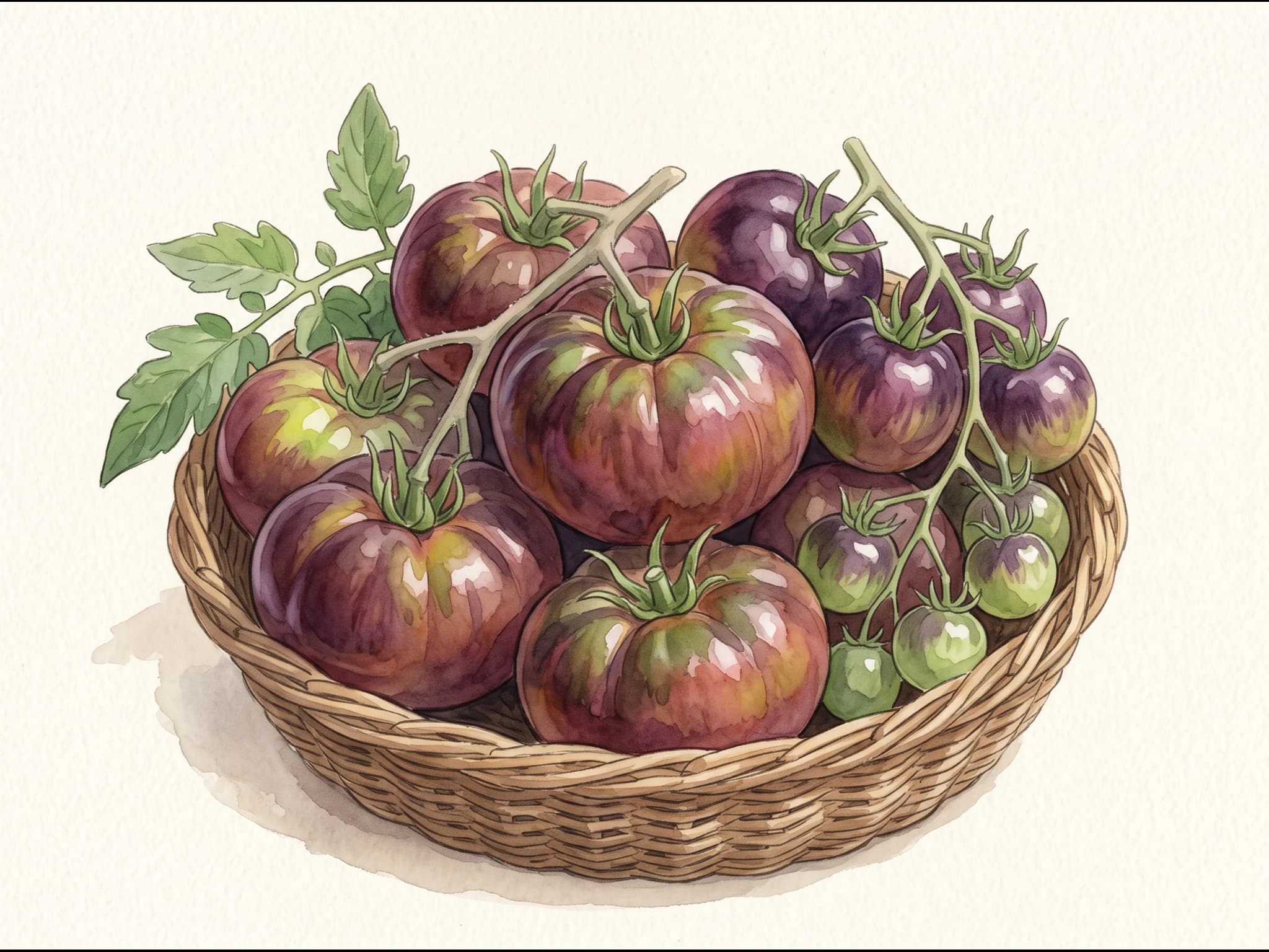 Tomate Black Krim — Fruto