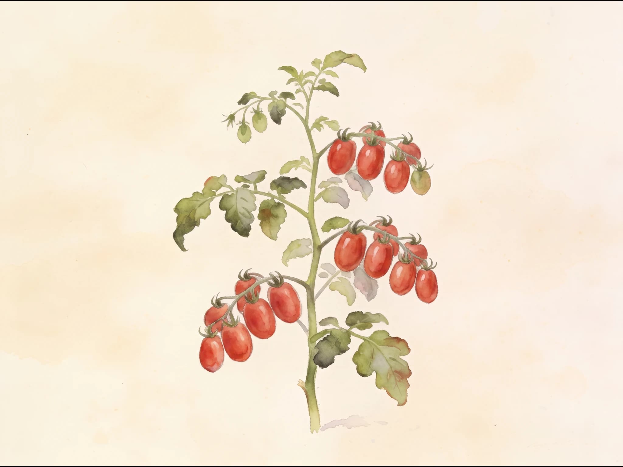 Tomate Cherry Roma — Fruto
