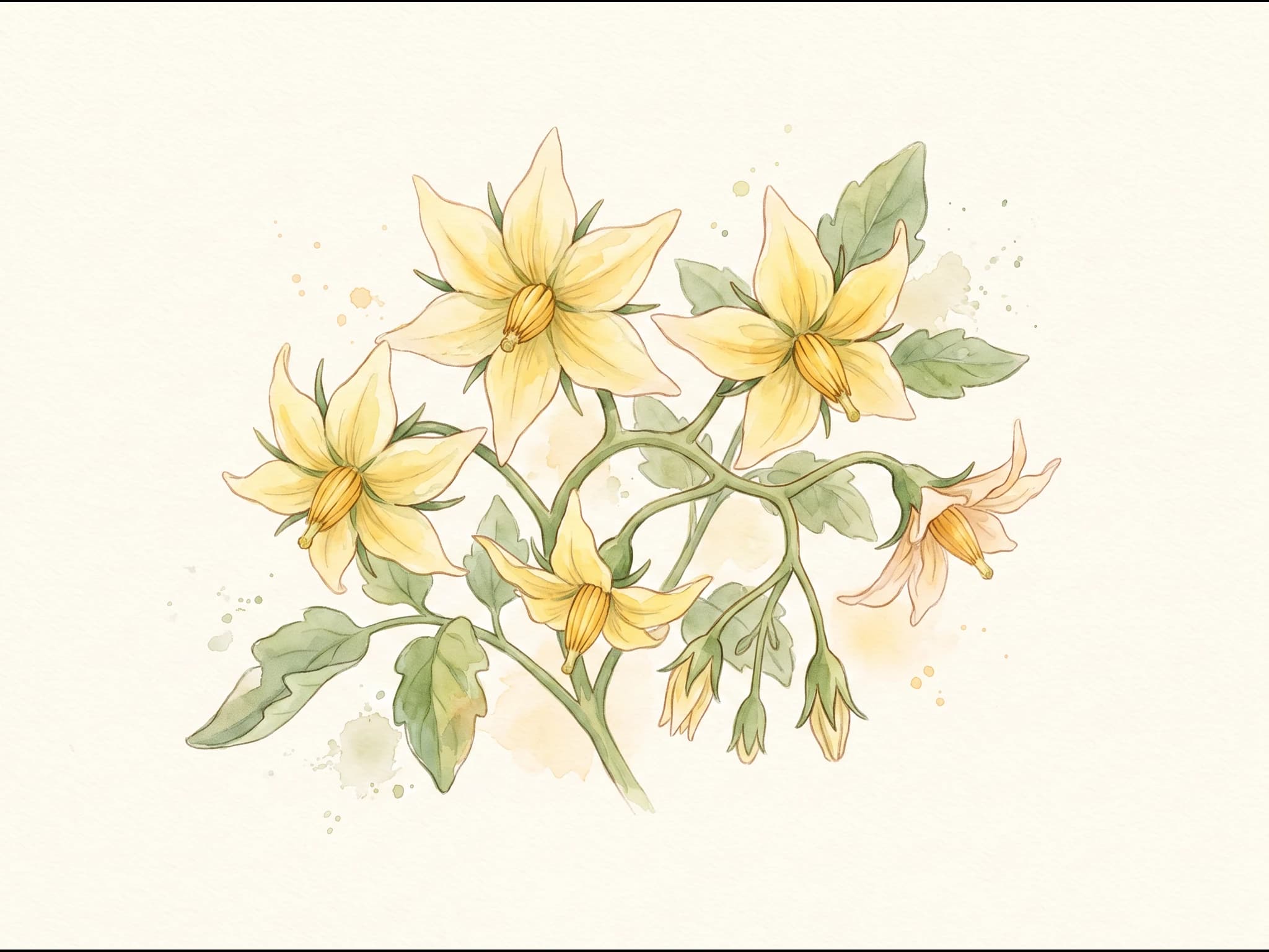 Tomate Cuore di Bue — Flor