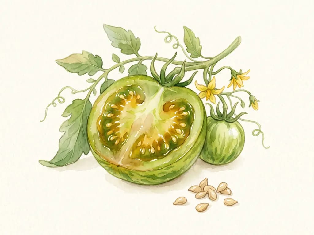Tomate Green Zebra — Semillas