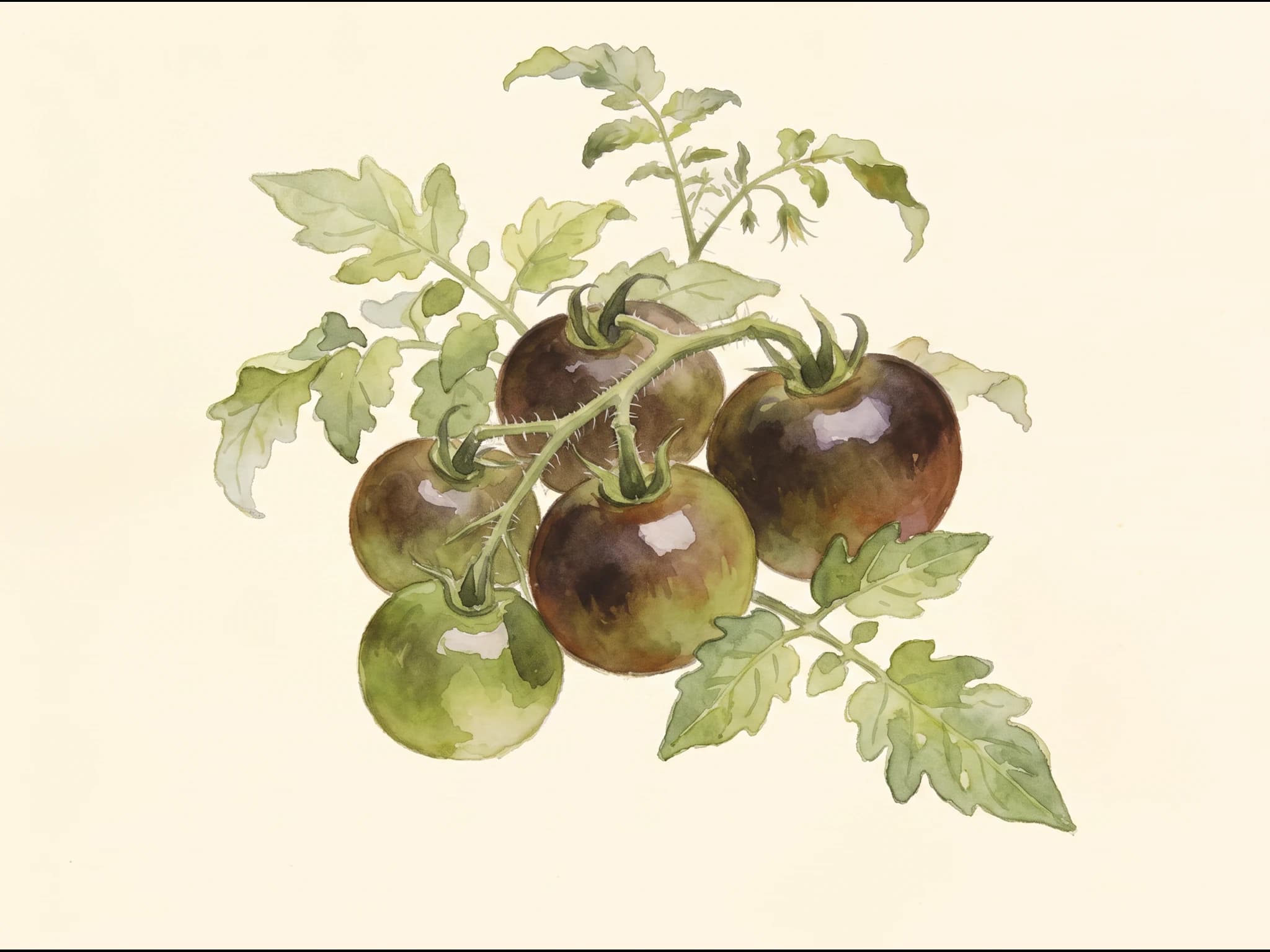 Tomate Kumato — Fruto