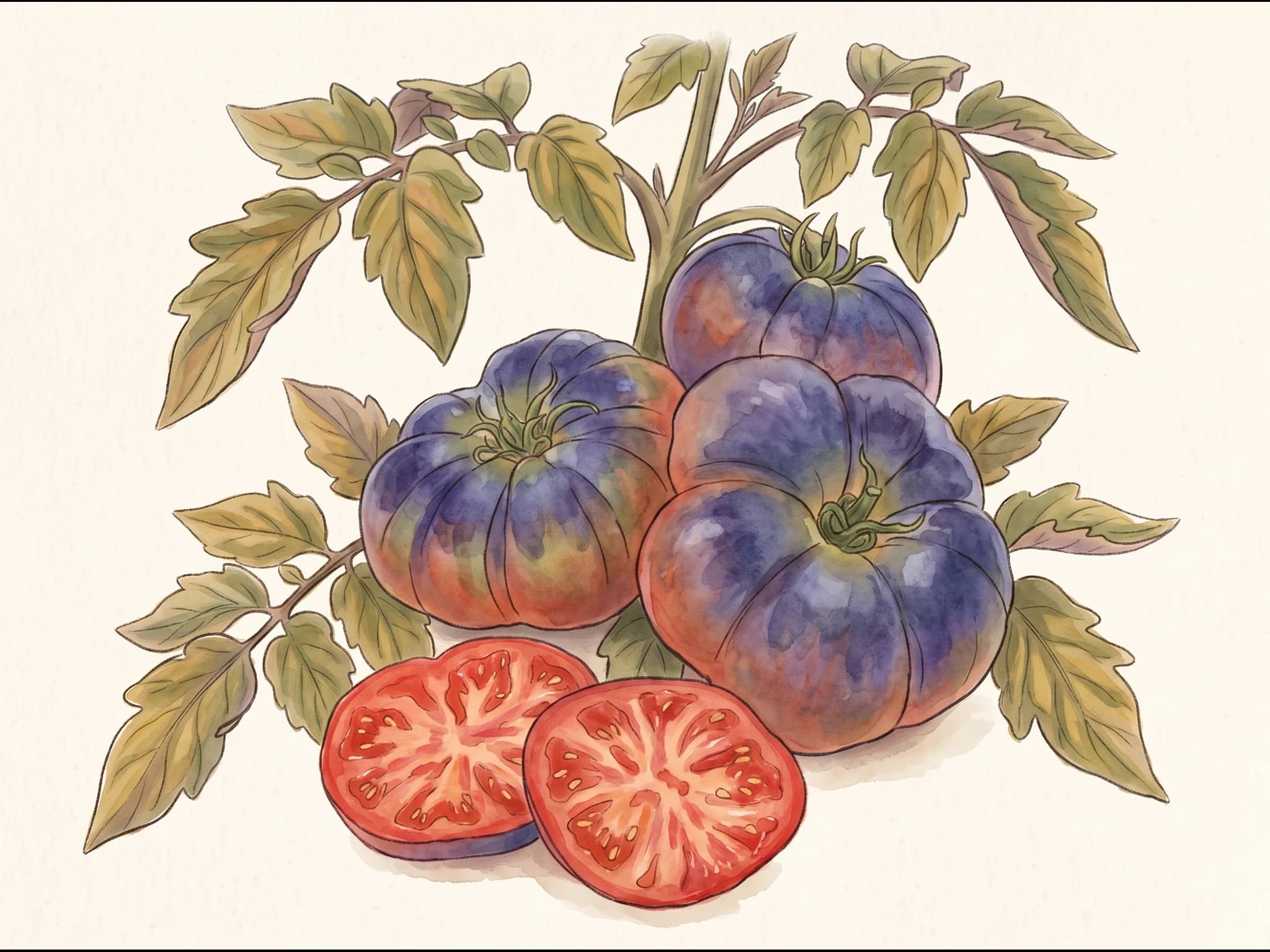 Tomate Mar Azul — Fruto