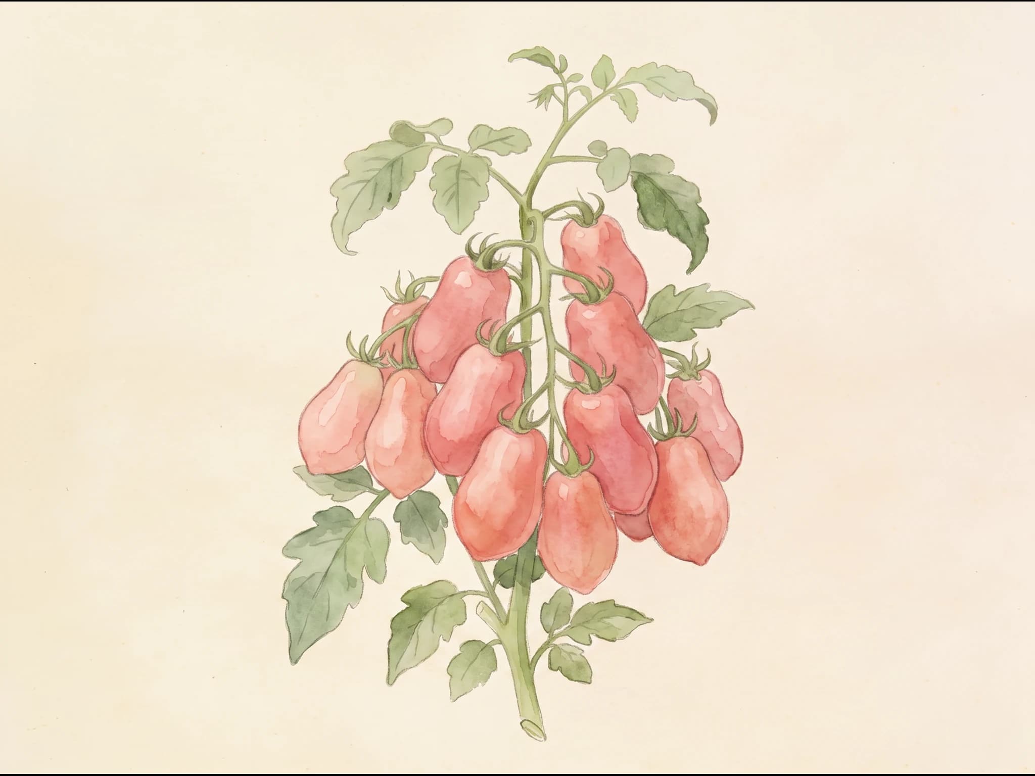 Tomate Pera de Girona — Fruto
