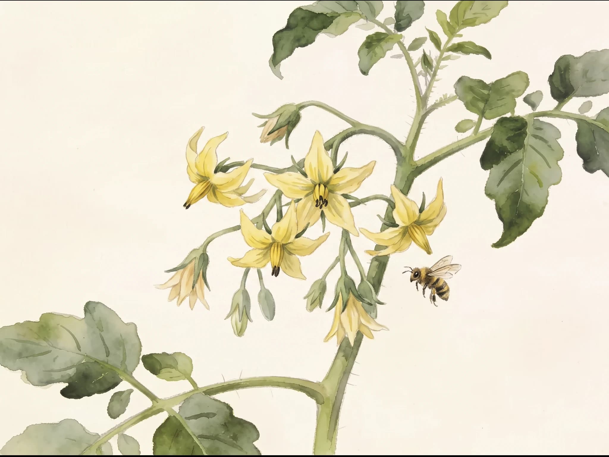 Tomate Raf — Flor