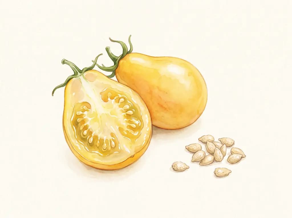 Tomate Yellow Pear — Semillas