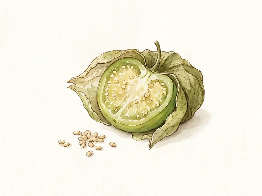 Tomatillo verde — Semillas