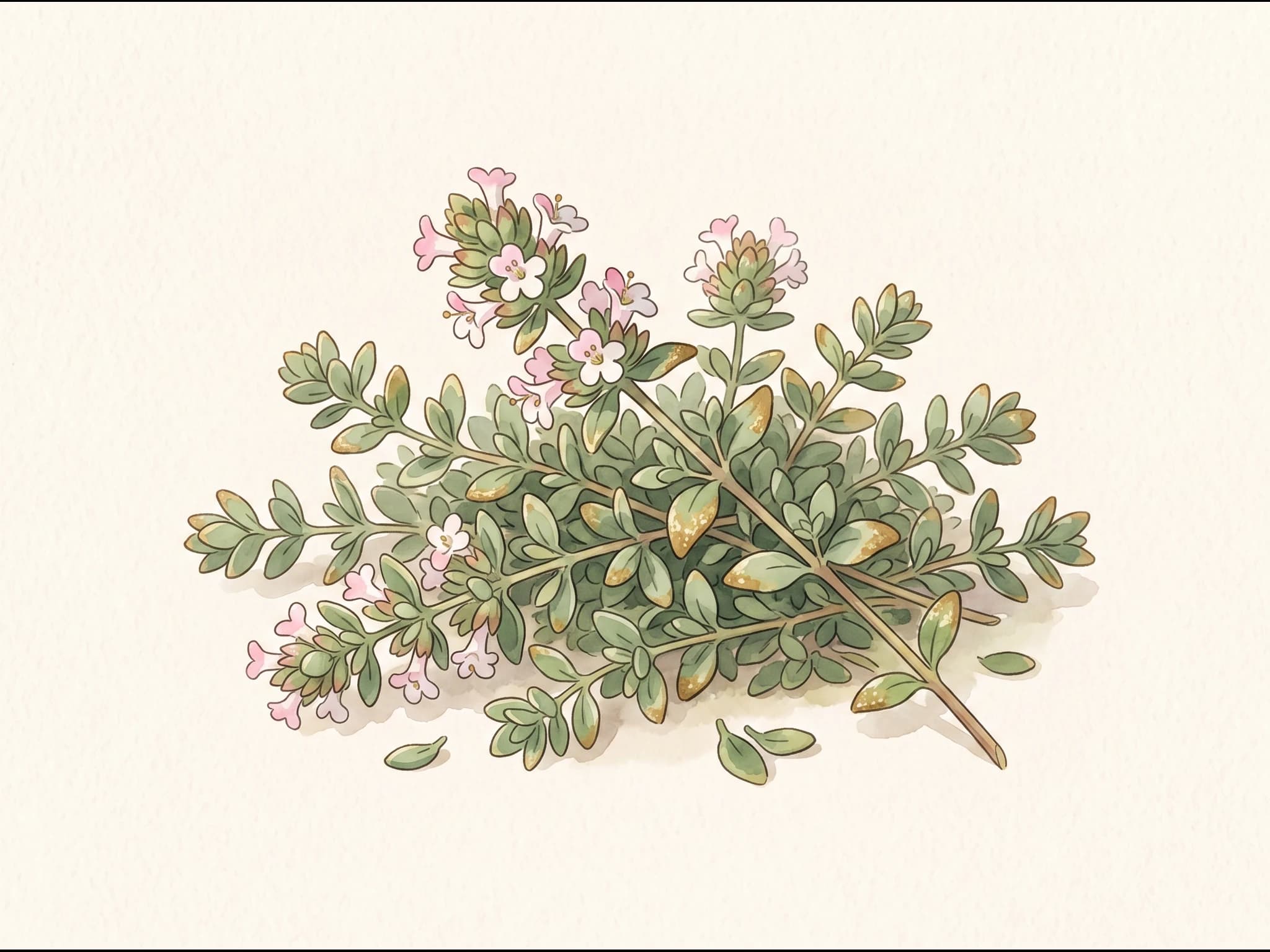 Tomillo — Fruto