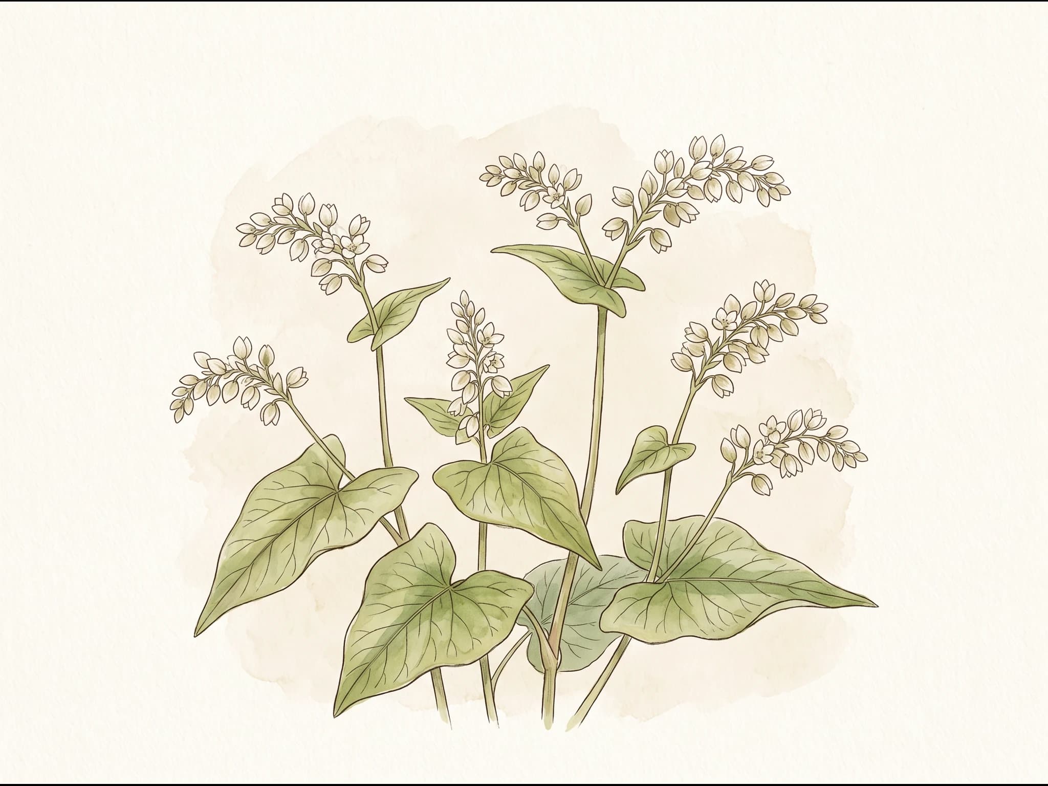 Trigo sarraceno — Fruto