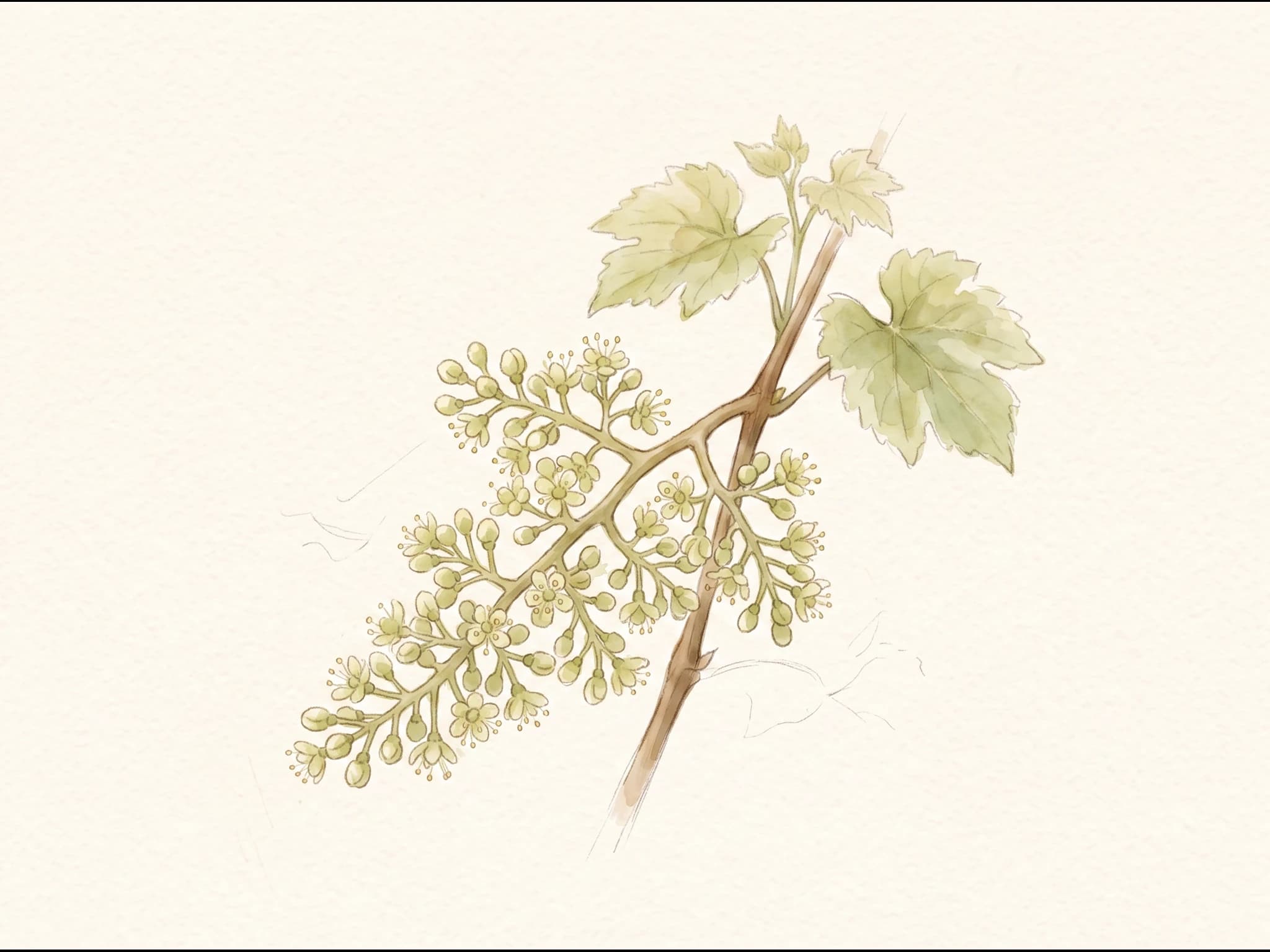 Vid Tempranillo — Flor