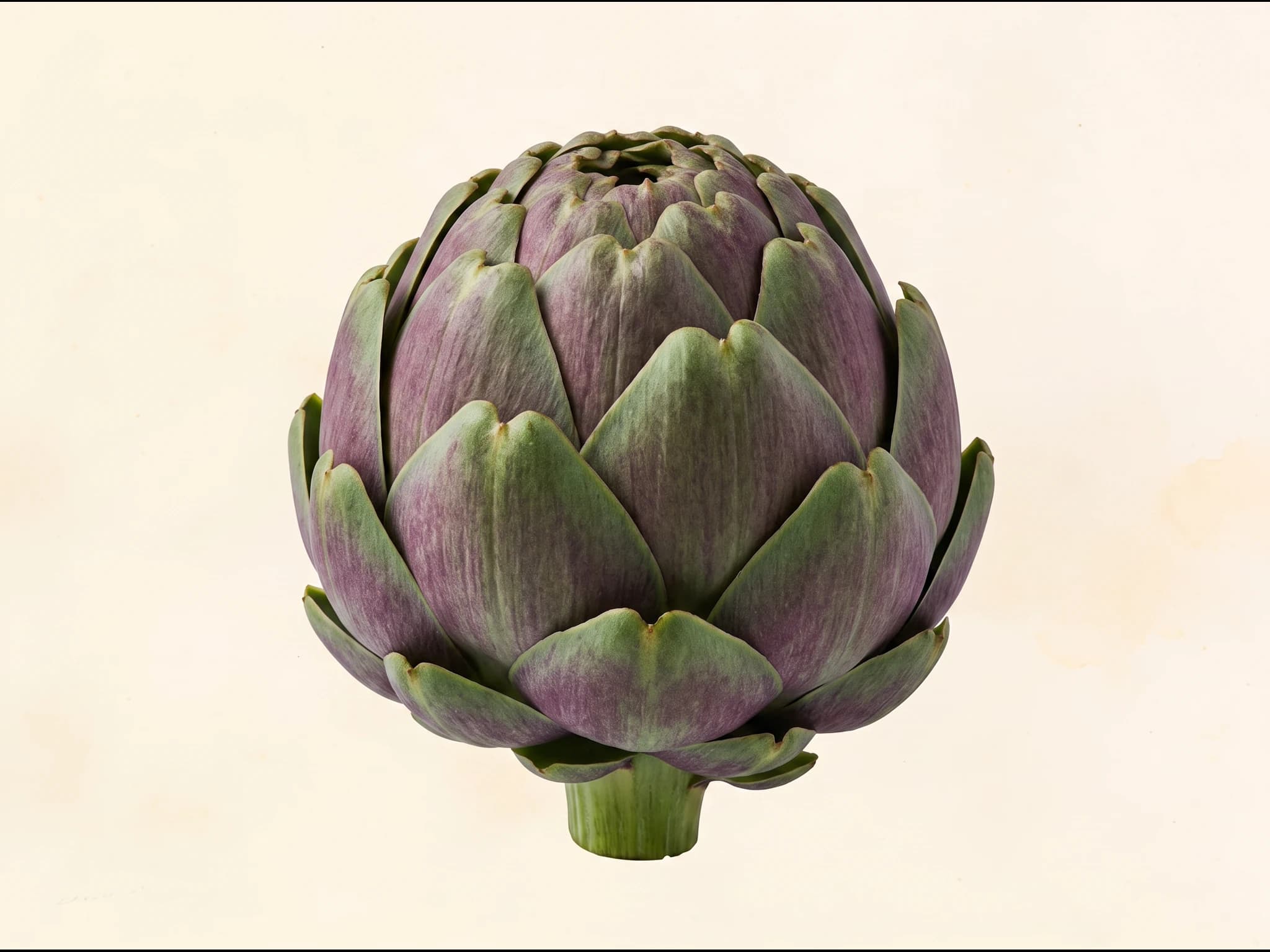 Alcachofa blanca de tudela — fruto / cosecha (IA)