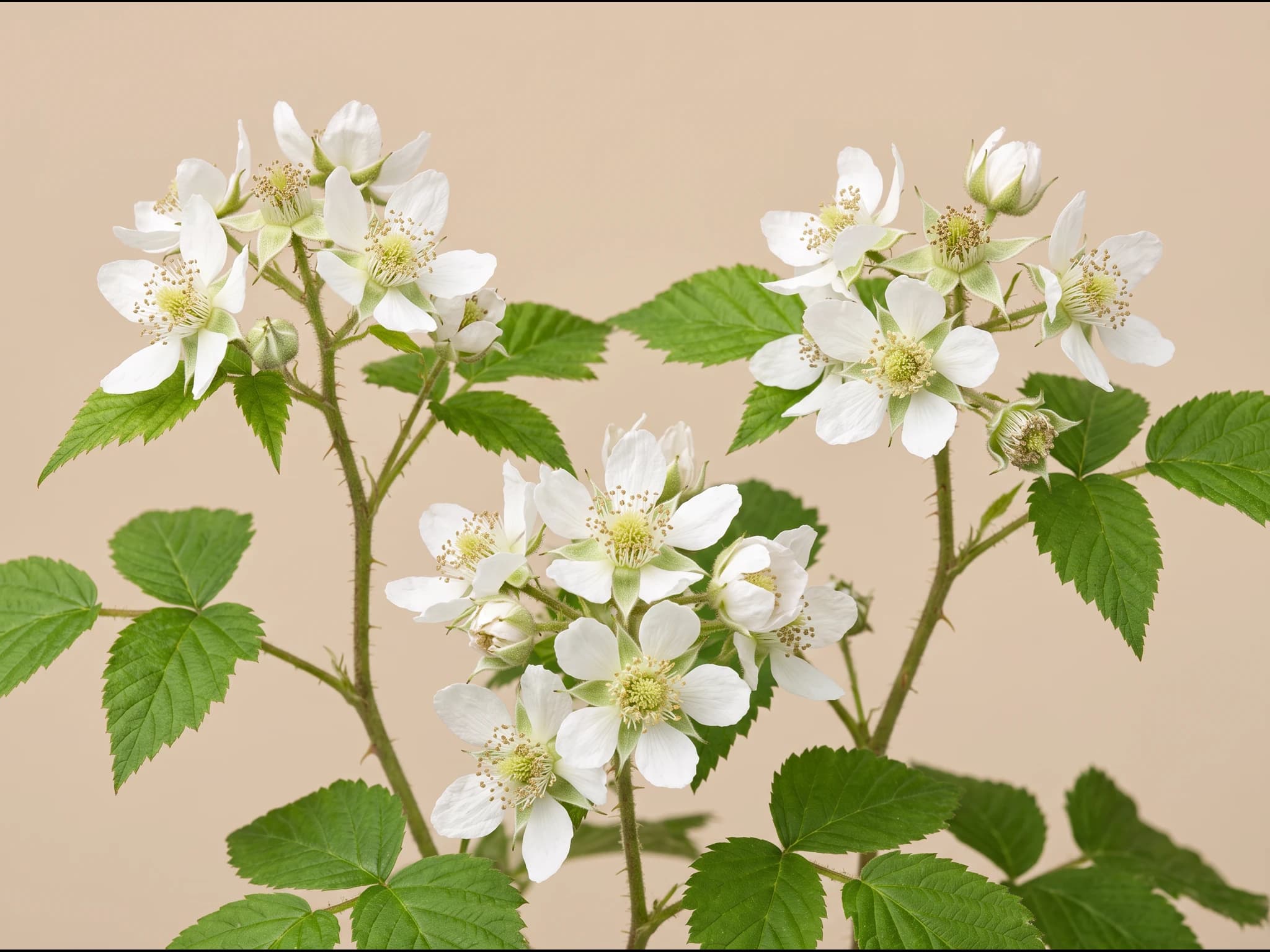 Frambueso autumn bliss — flor (IA)