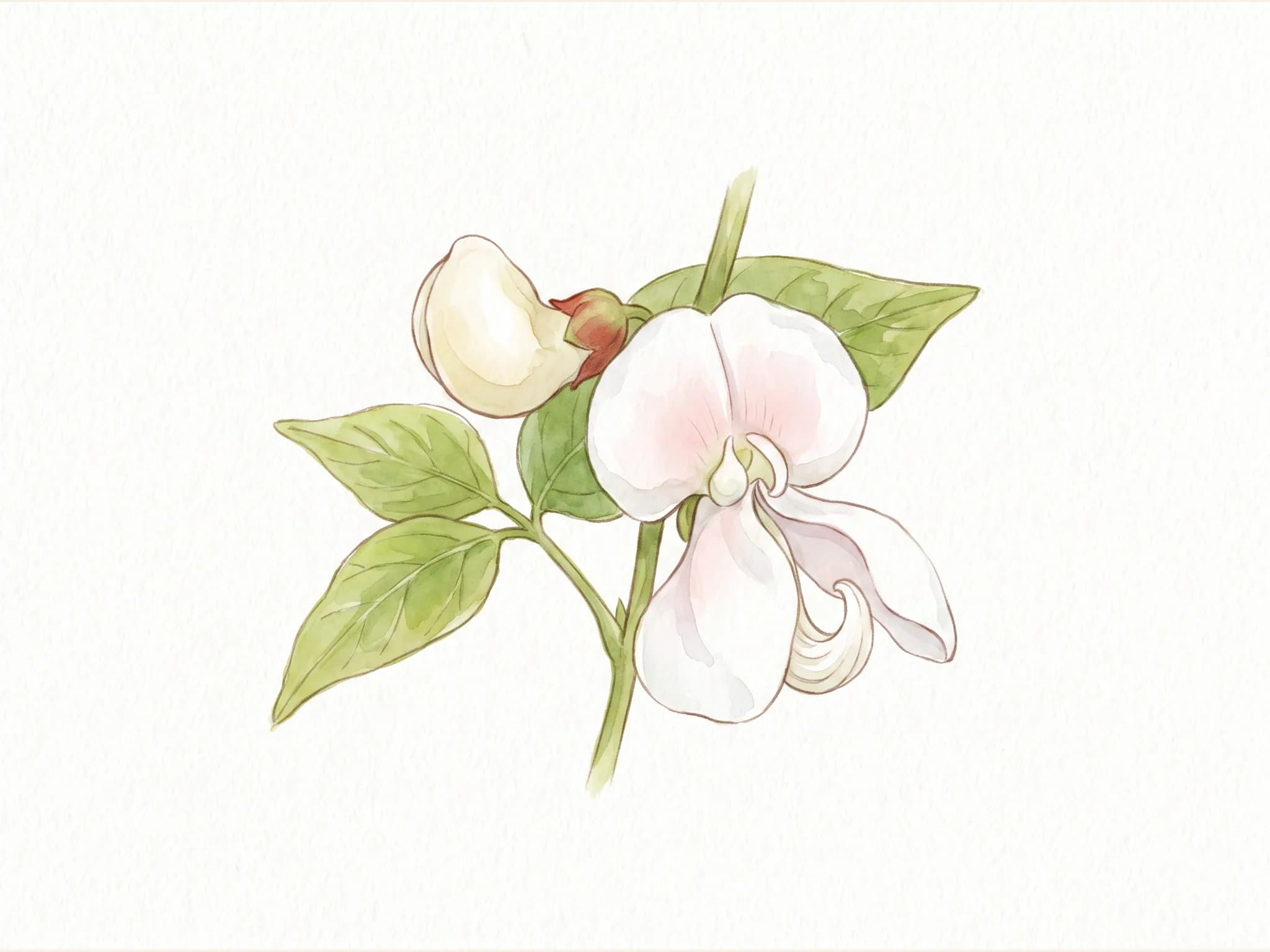 Judia buenos aires — flor (IA)