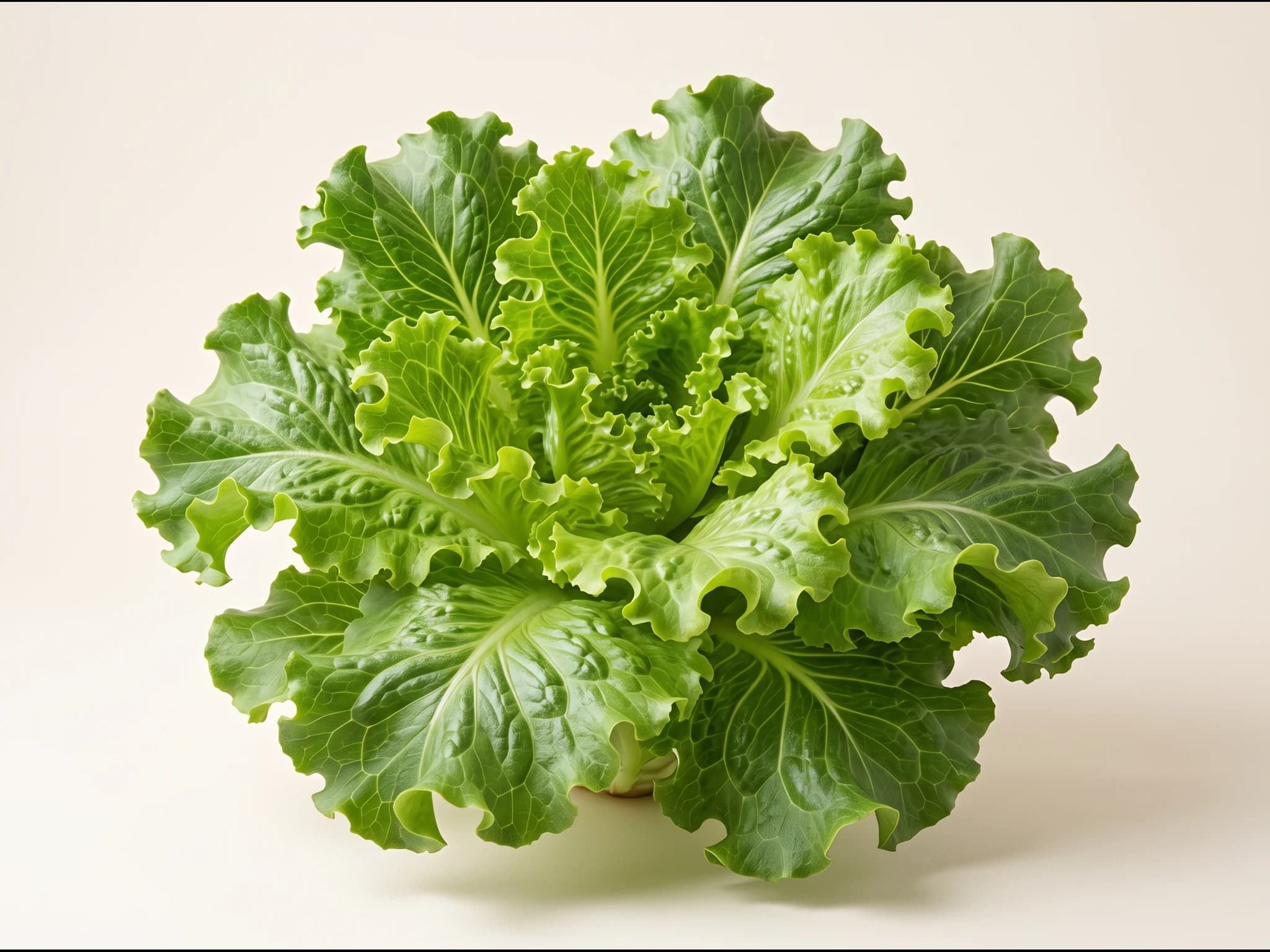 Lechuga romana — fruto / cosecha (IA)