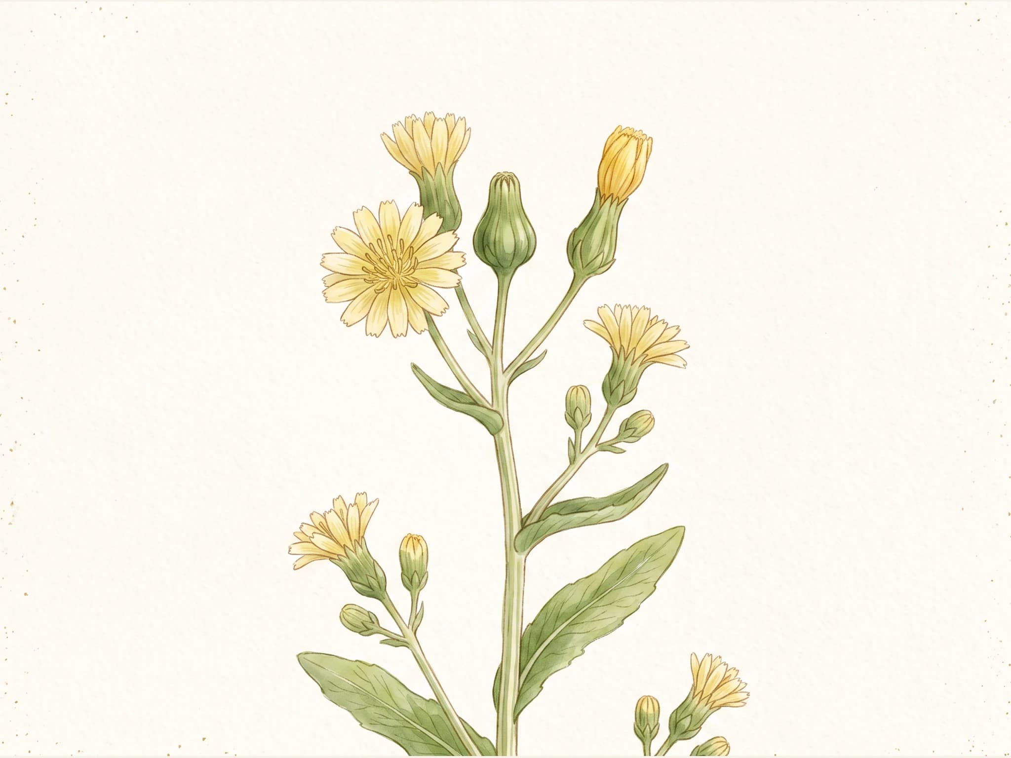 Lechuga trocadero — flor (IA)