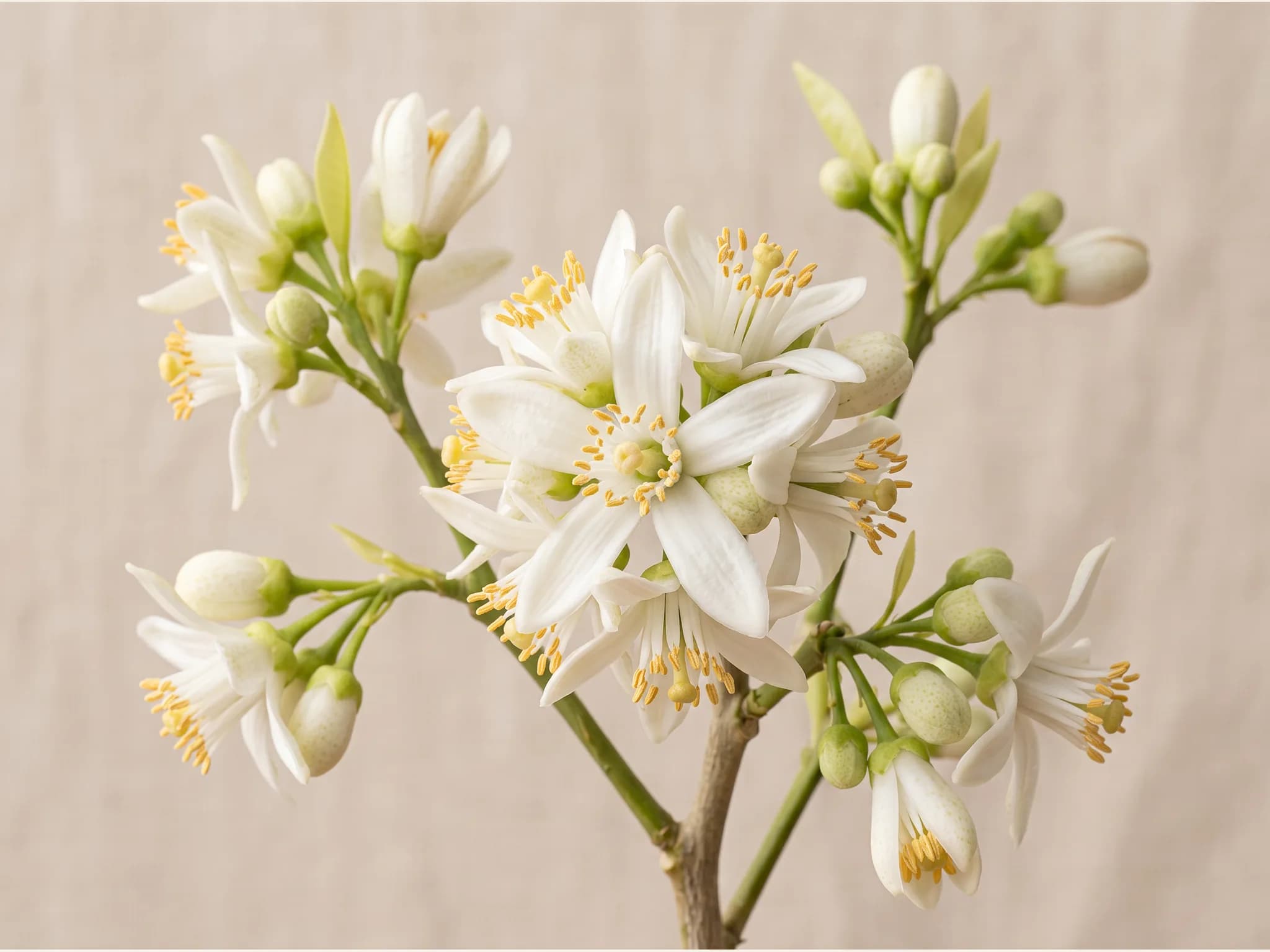 Mandarino clemenules — flor (IA)