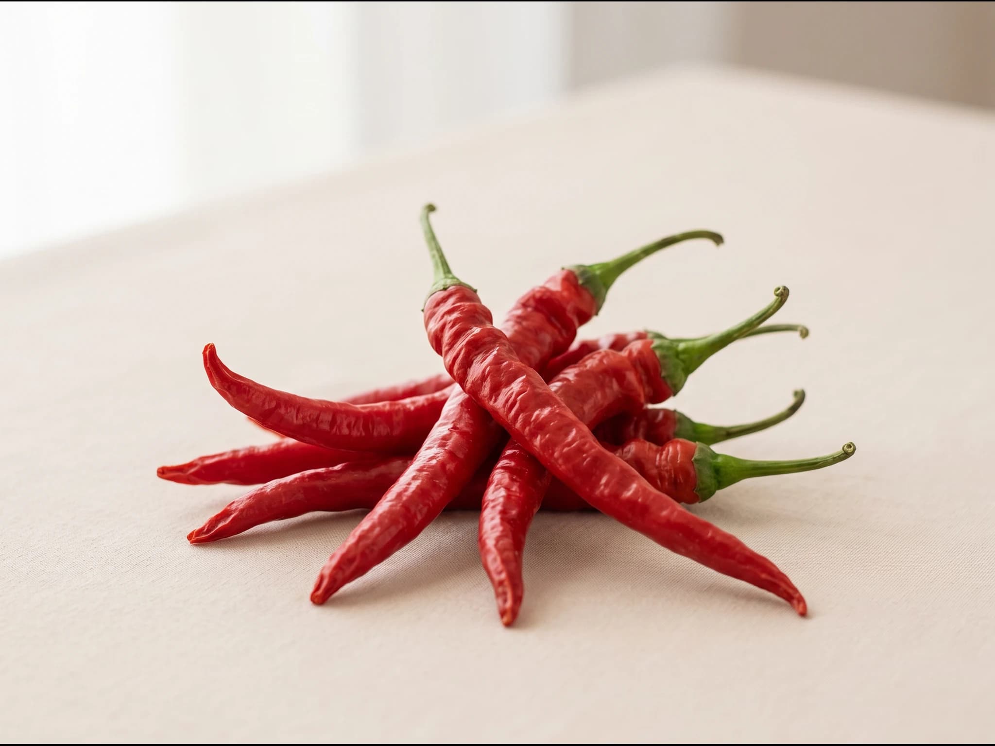 Pimiento cayena — fruto / cosecha (IA)
